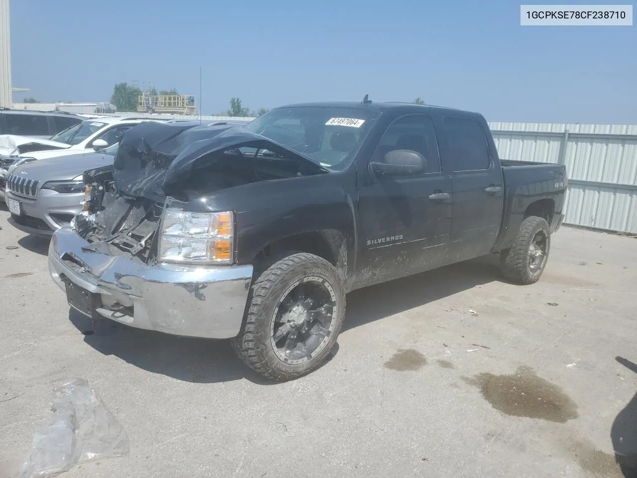 1GCPKSE78CF238710 2012 Chevrolet Silverado K1500 Lt