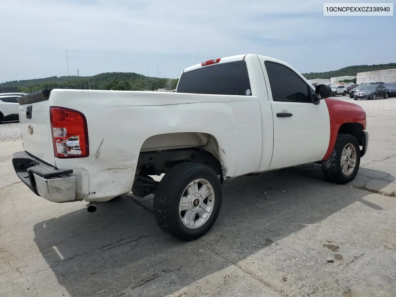 2012 Chevrolet Silverado C1500 VIN: 1GCNCPEXXCZ338940 Lot: 67523294