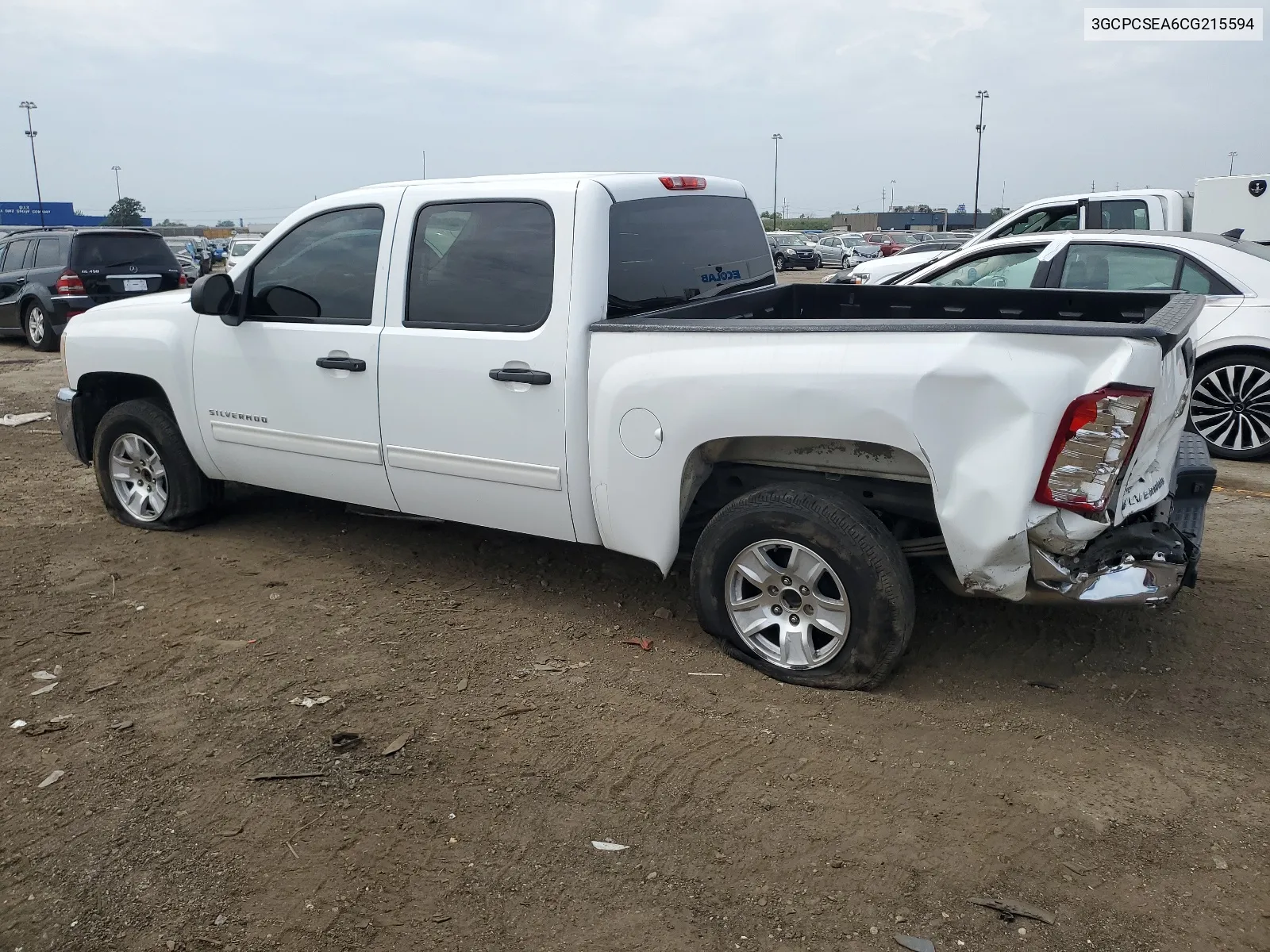 2012 Chevrolet Silverado C1500 Lt VIN: 3GCPCSEA6CG215594 Lot: 67639334