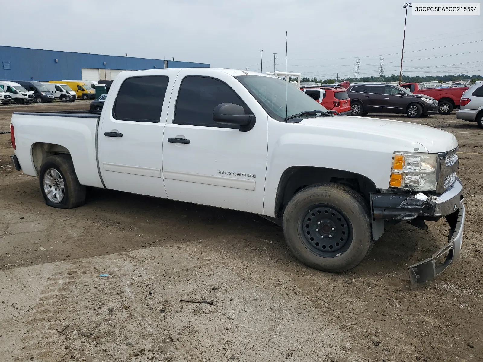 2012 Chevrolet Silverado C1500 Lt VIN: 3GCPCSEA6CG215594 Lot: 67639334