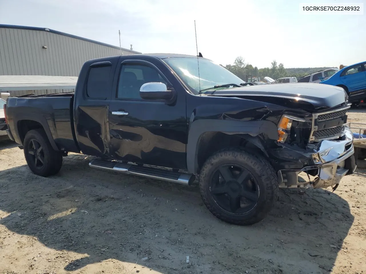 2012 Chevrolet Silverado K1500 Lt VIN: 1GCRKSE70CZ248932 Lot: 67908004