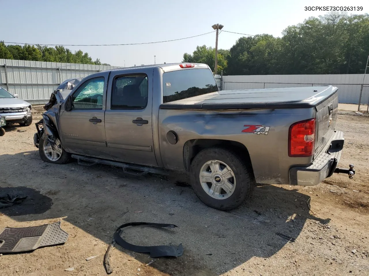 2012 Chevrolet Silverado K1500 Lt VIN: 3GCPKSE73CG263139 Lot: 67955244