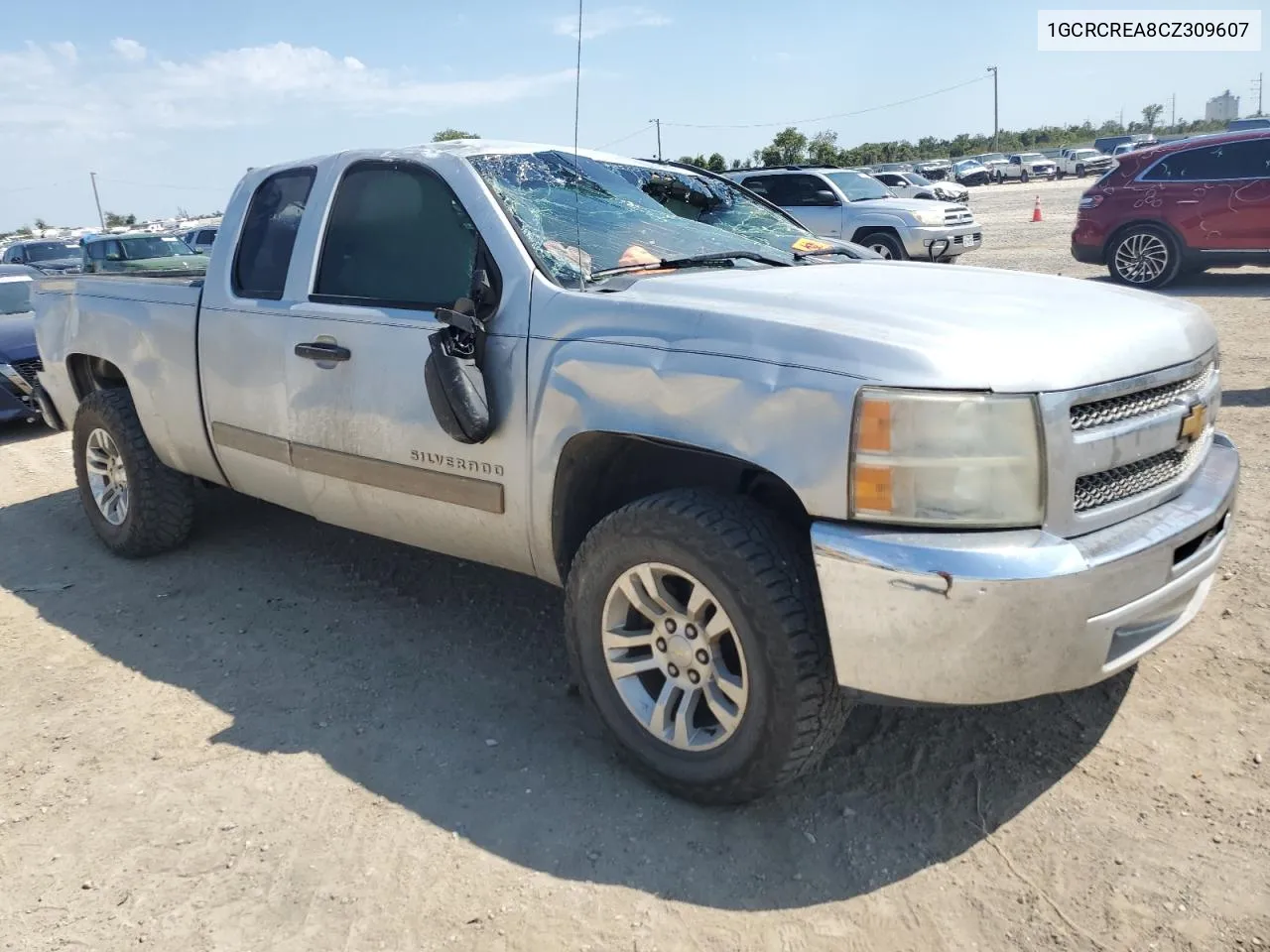 2012 Chevrolet Silverado C1500 Ls VIN: 1GCRCREA8CZ309607 Lot: 68143134