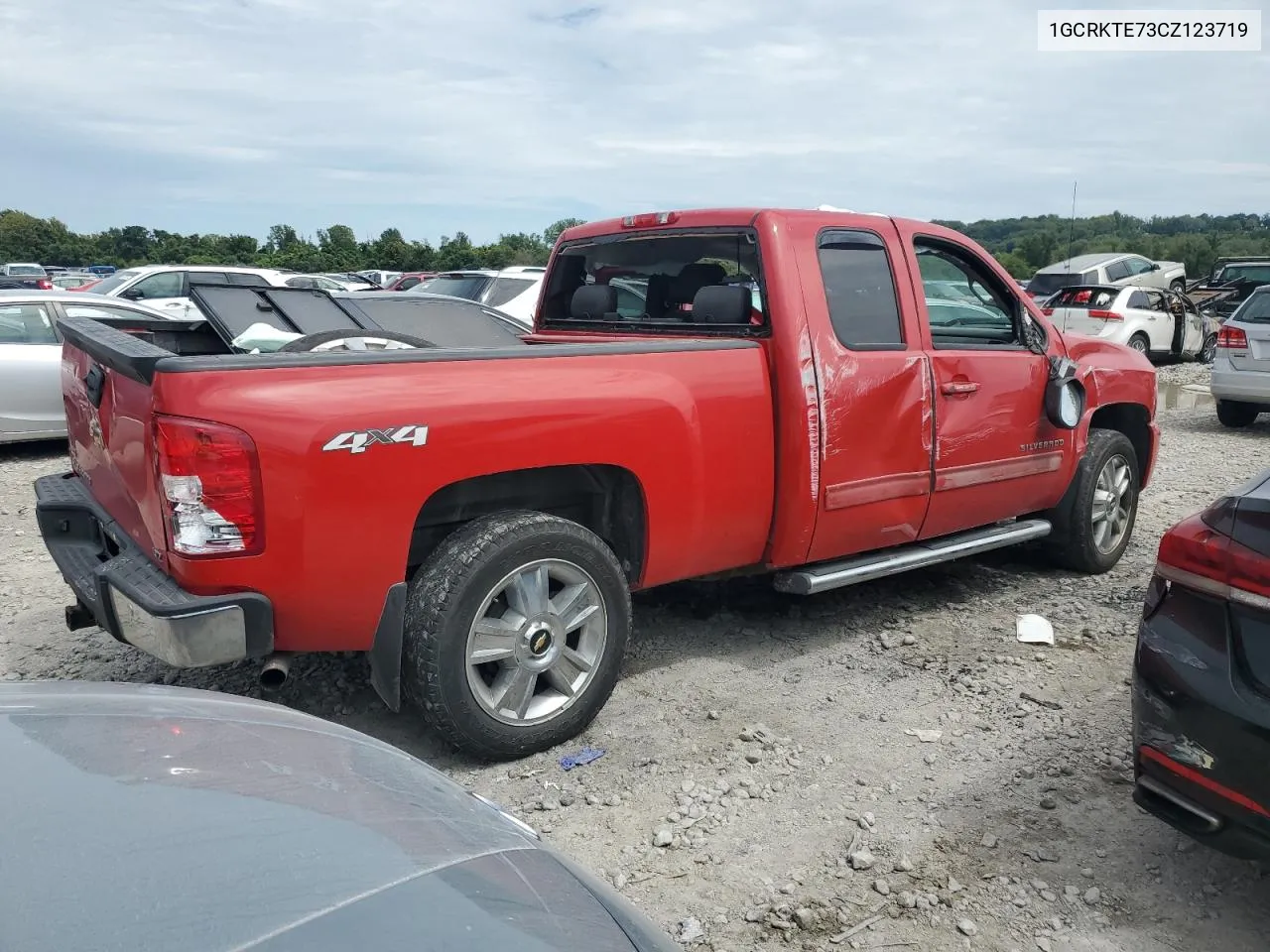 2012 Chevrolet Silverado K1500 Ltz VIN: 1GCRKTE73CZ123719 Lot: 68170244