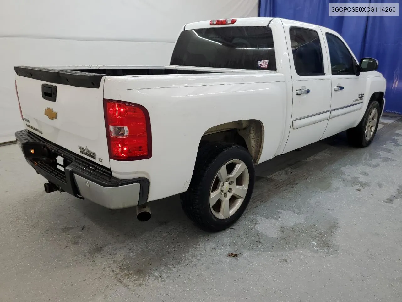 2012 Chevrolet Silverado C1500 Lt VIN: 3GCPCSE0XCG114260 Lot: 68376754