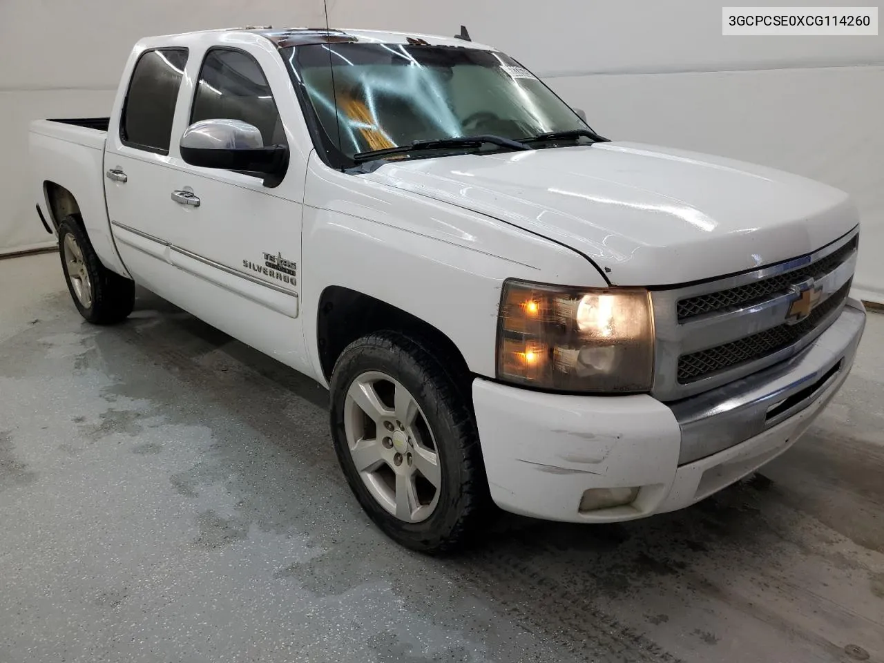 2012 Chevrolet Silverado C1500 Lt VIN: 3GCPCSE0XCG114260 Lot: 68376754