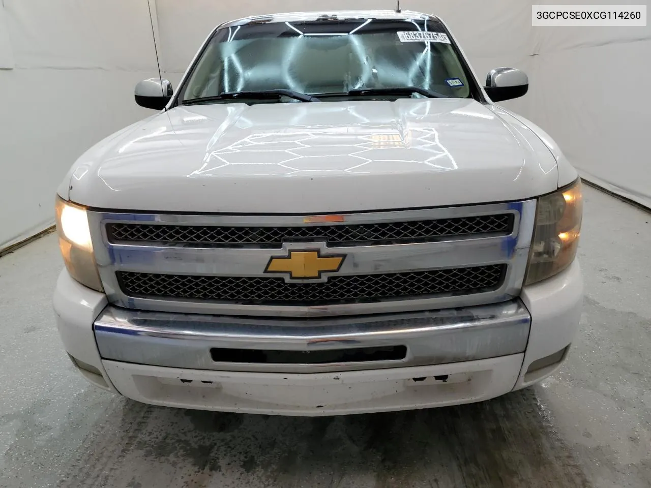 2012 Chevrolet Silverado C1500 Lt VIN: 3GCPCSE0XCG114260 Lot: 68376754