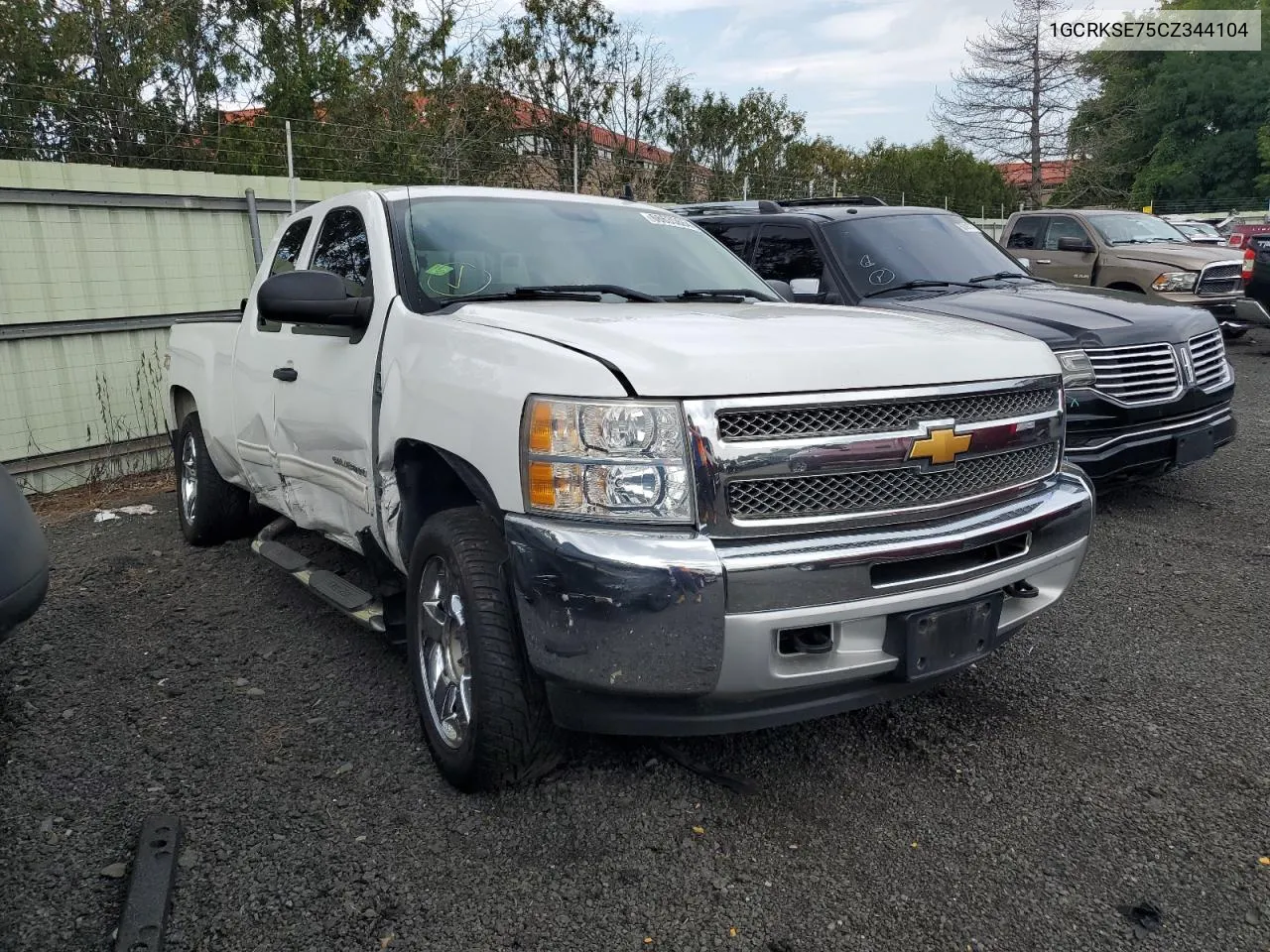 2012 Chevrolet Silverado K1500 Lt VIN: 1GCRKSE75CZ344104 Lot: 68635864