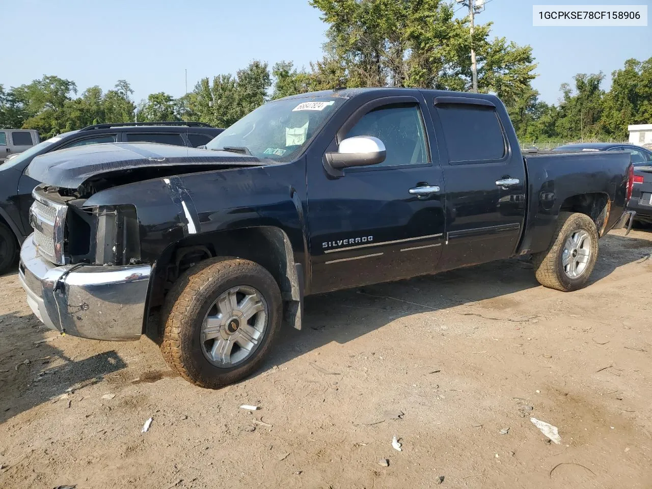 2012 Chevrolet Silverado K1500 Lt VIN: 1GCPKSE78CF158906 Lot: 68847824