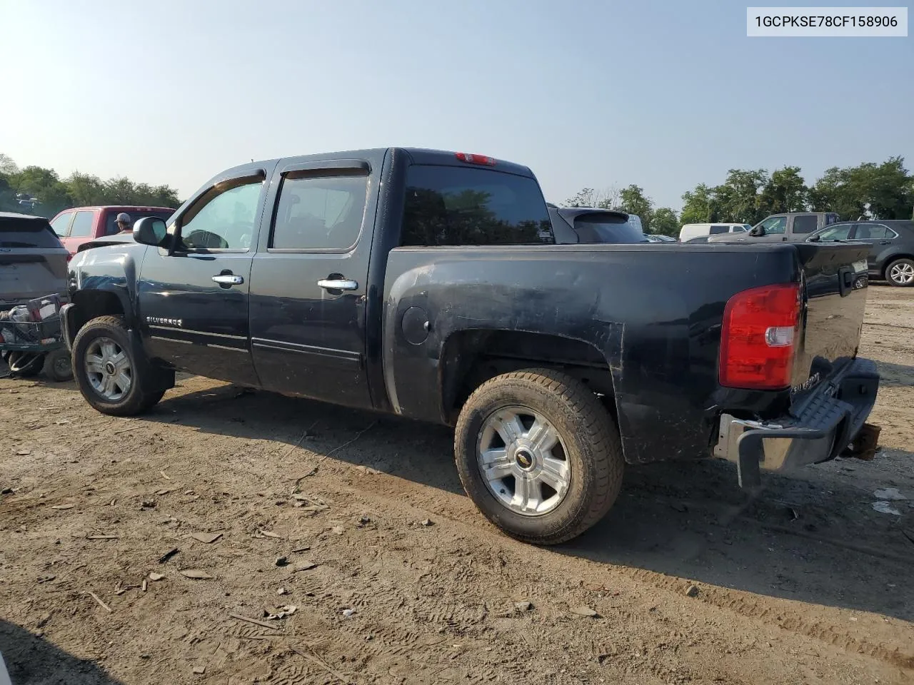 2012 Chevrolet Silverado K1500 Lt VIN: 1GCPKSE78CF158906 Lot: 68847824