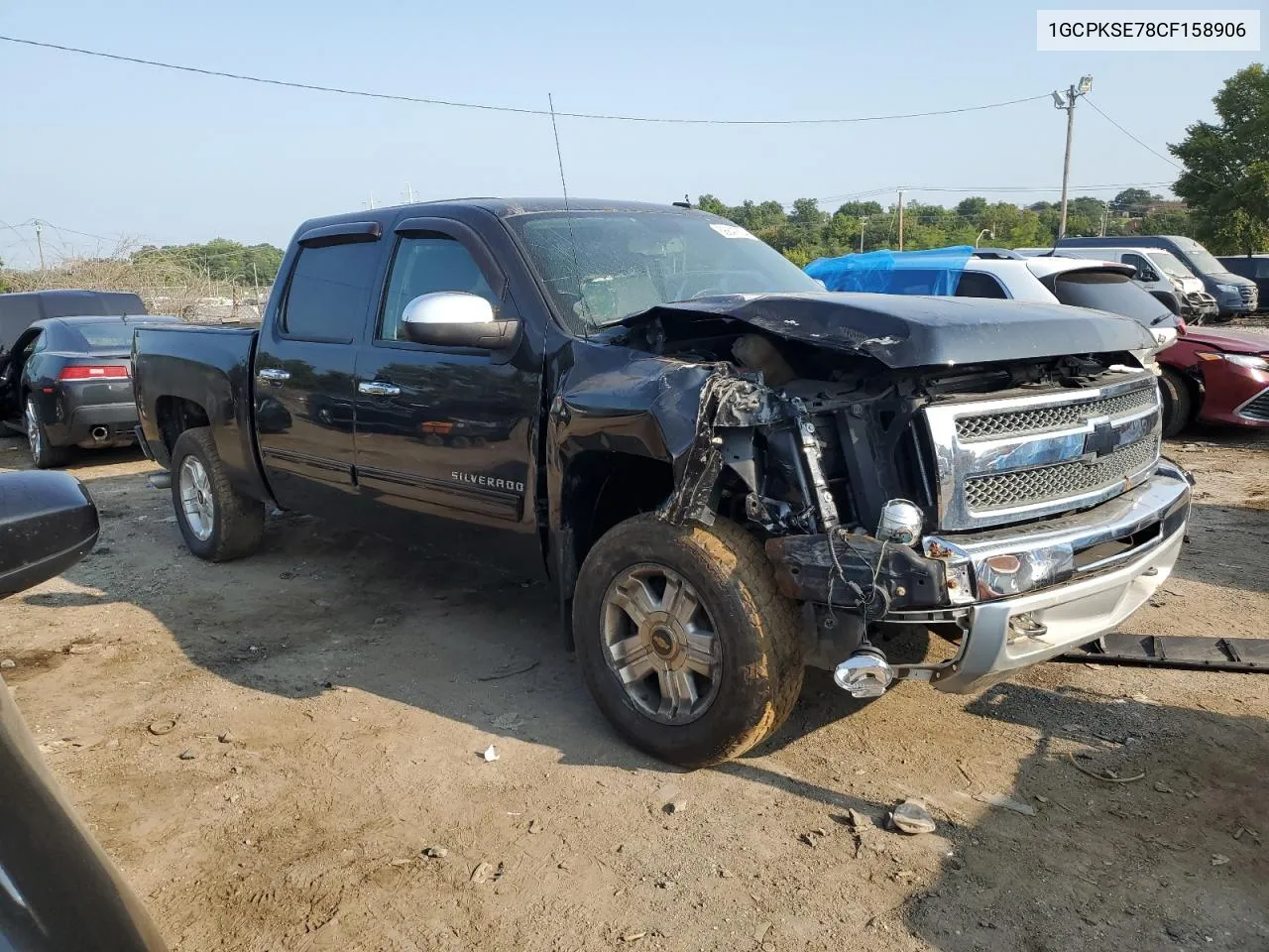 2012 Chevrolet Silverado K1500 Lt VIN: 1GCPKSE78CF158906 Lot: 68847824