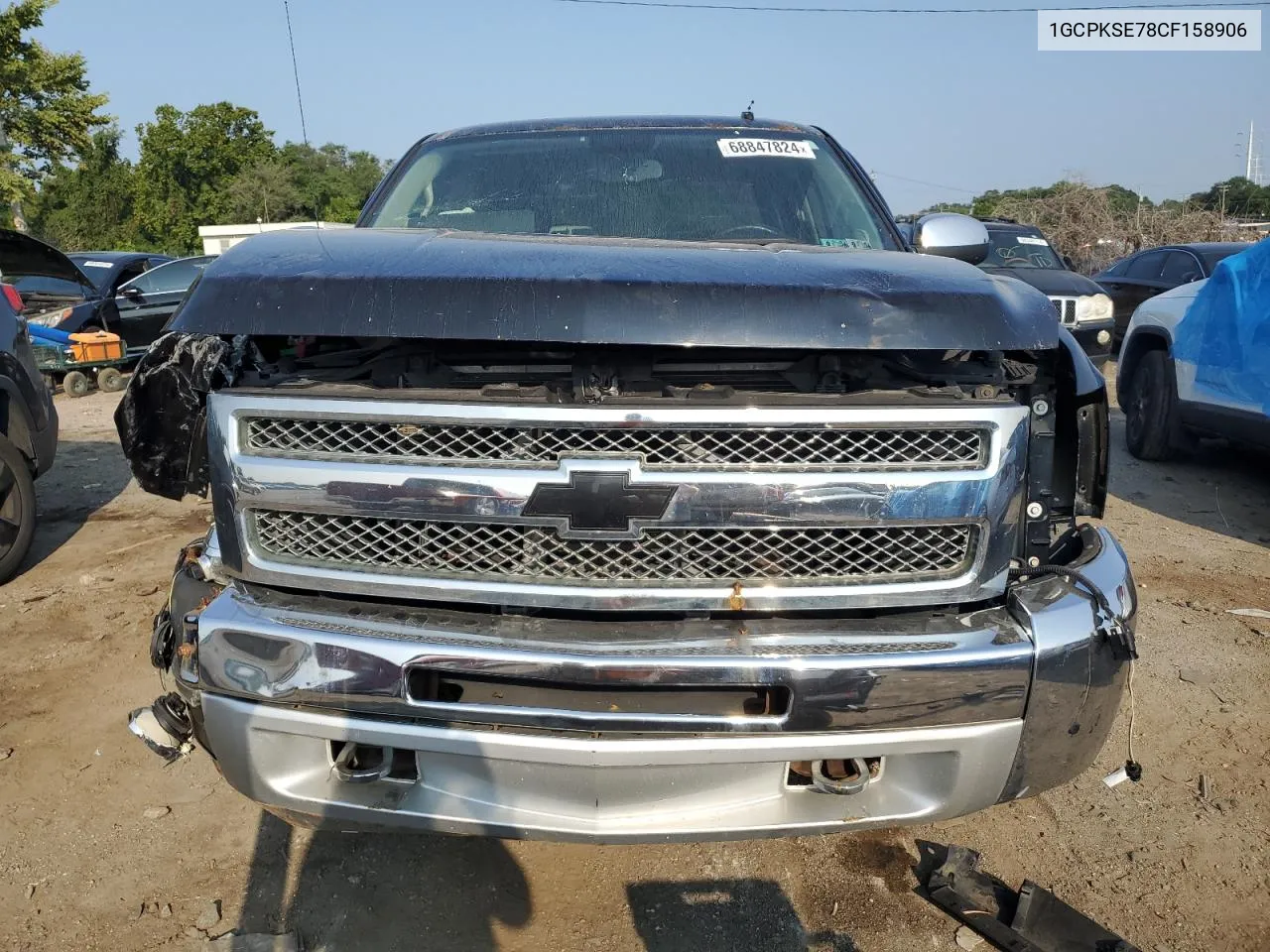 1GCPKSE78CF158906 2012 Chevrolet Silverado K1500 Lt