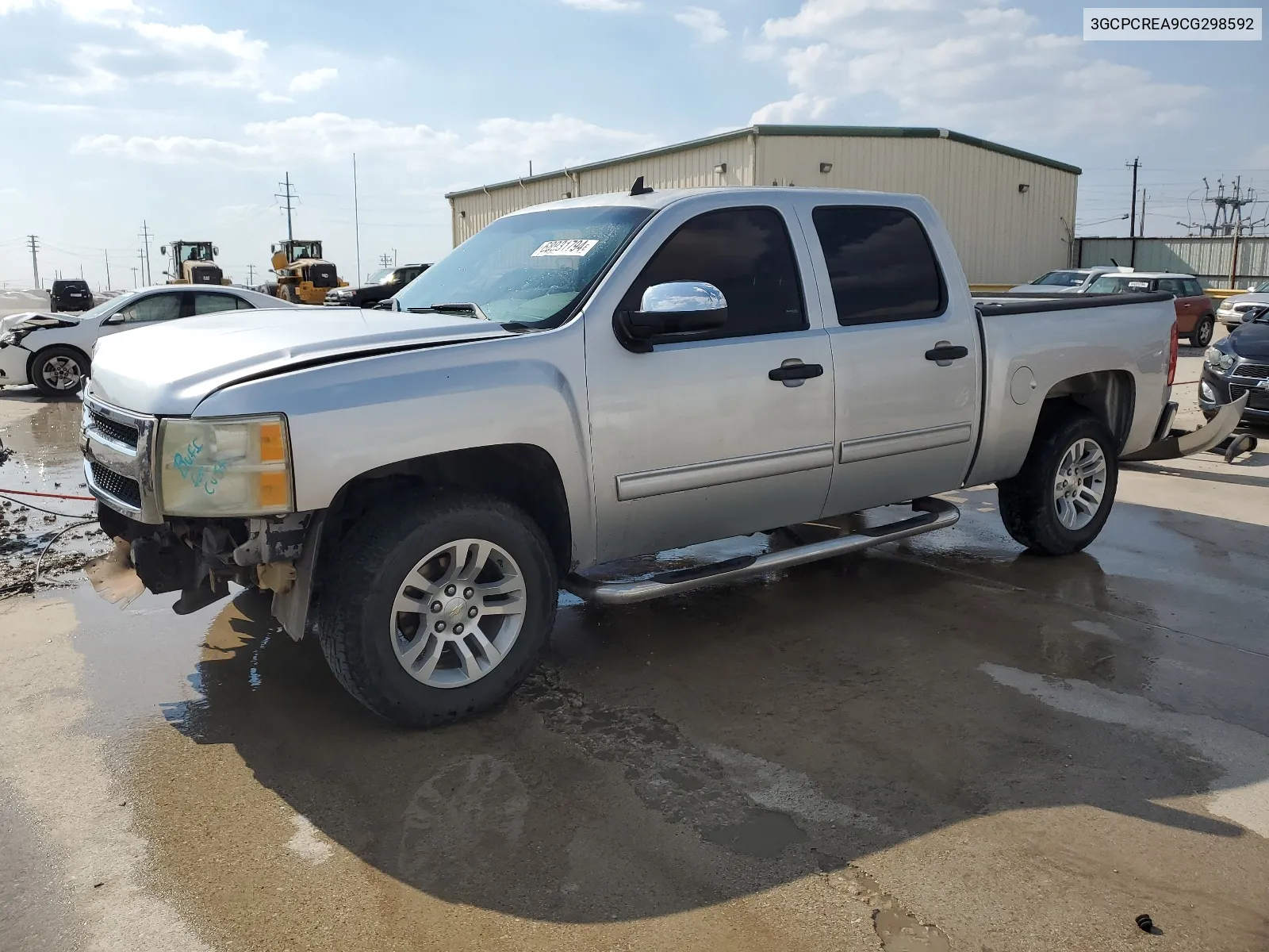 2012 Chevrolet Silverado C1500 Ls VIN: 3GCPCREA9CG298592 Lot: 68931794