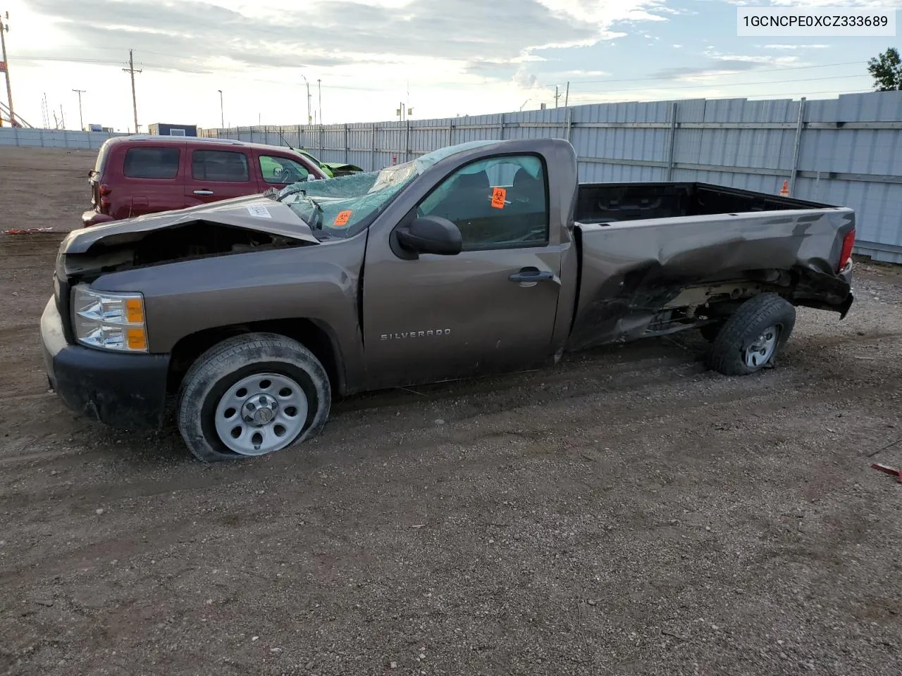 2012 Chevrolet Silverado C1500 VIN: 1GCNCPE0XCZ333689 Lot: 68939844