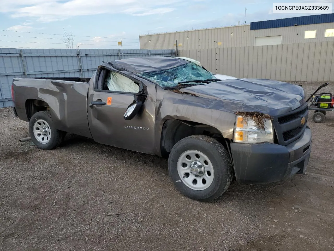 2012 Chevrolet Silverado C1500 VIN: 1GCNCPE0XCZ333689 Lot: 68939844