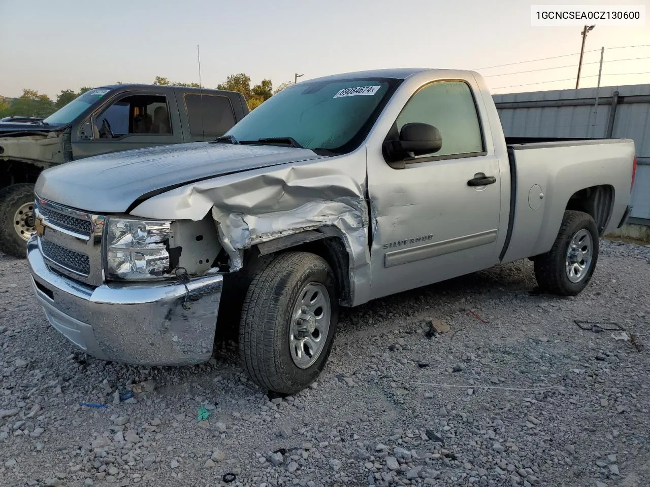 2012 Chevrolet Silverado C1500 Lt VIN: 1GCNCSEA0CZ130600 Lot: 69084674