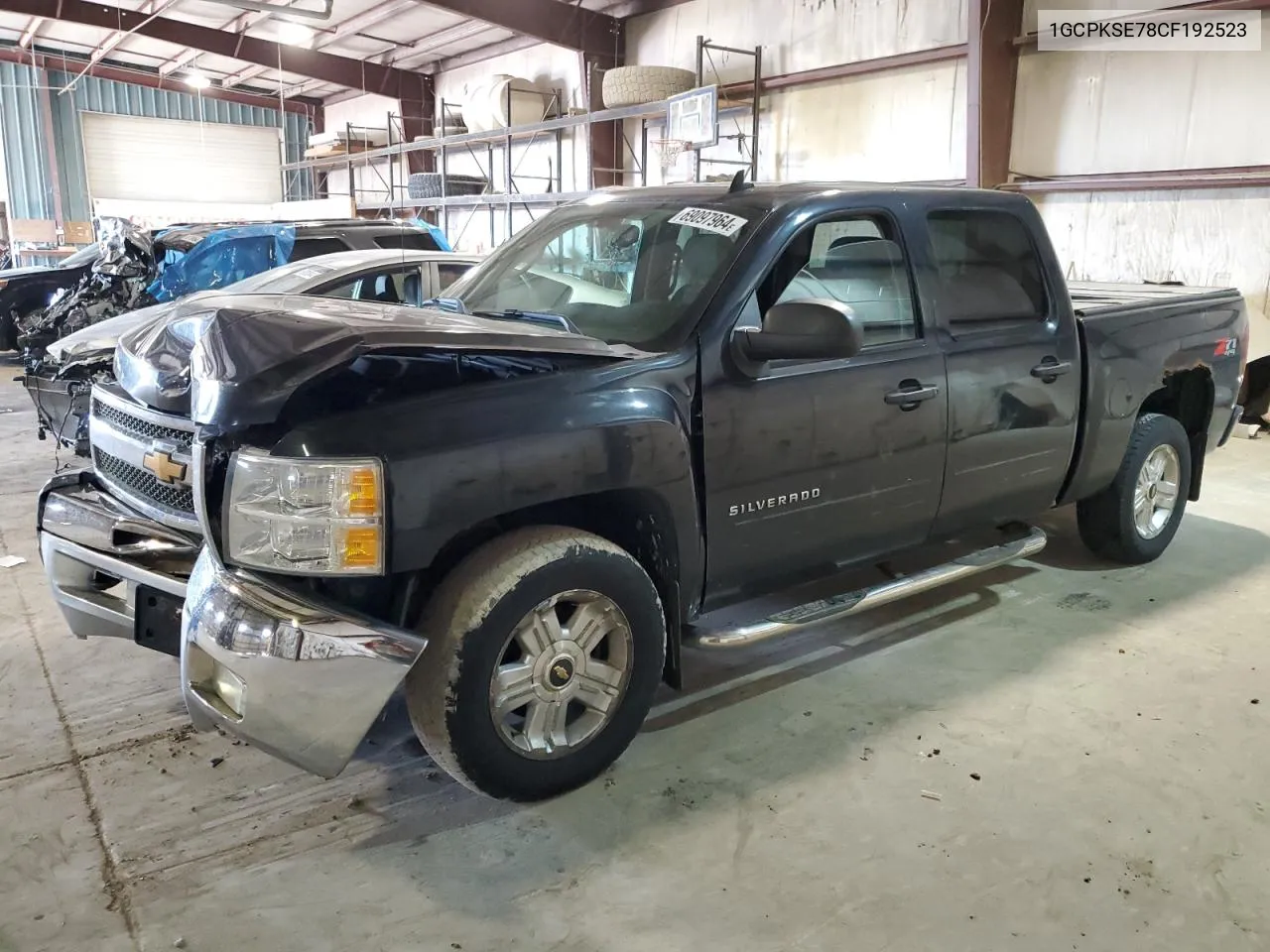 1GCPKSE78CF192523 2012 Chevrolet Silverado K1500 Lt