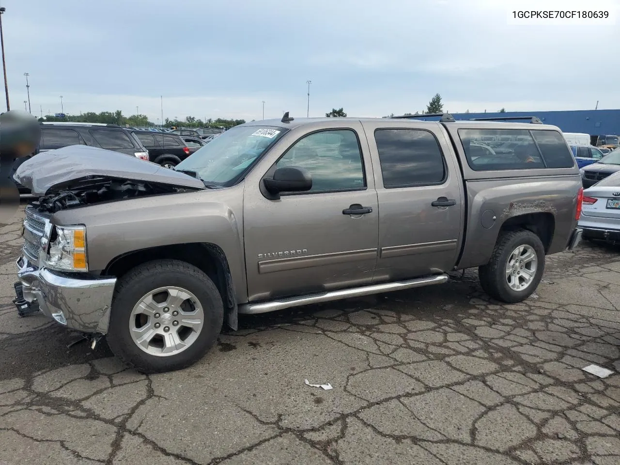 2012 Chevrolet Silverado K1500 Lt VIN: 1GCPKSE70CF180639 Lot: 69106344