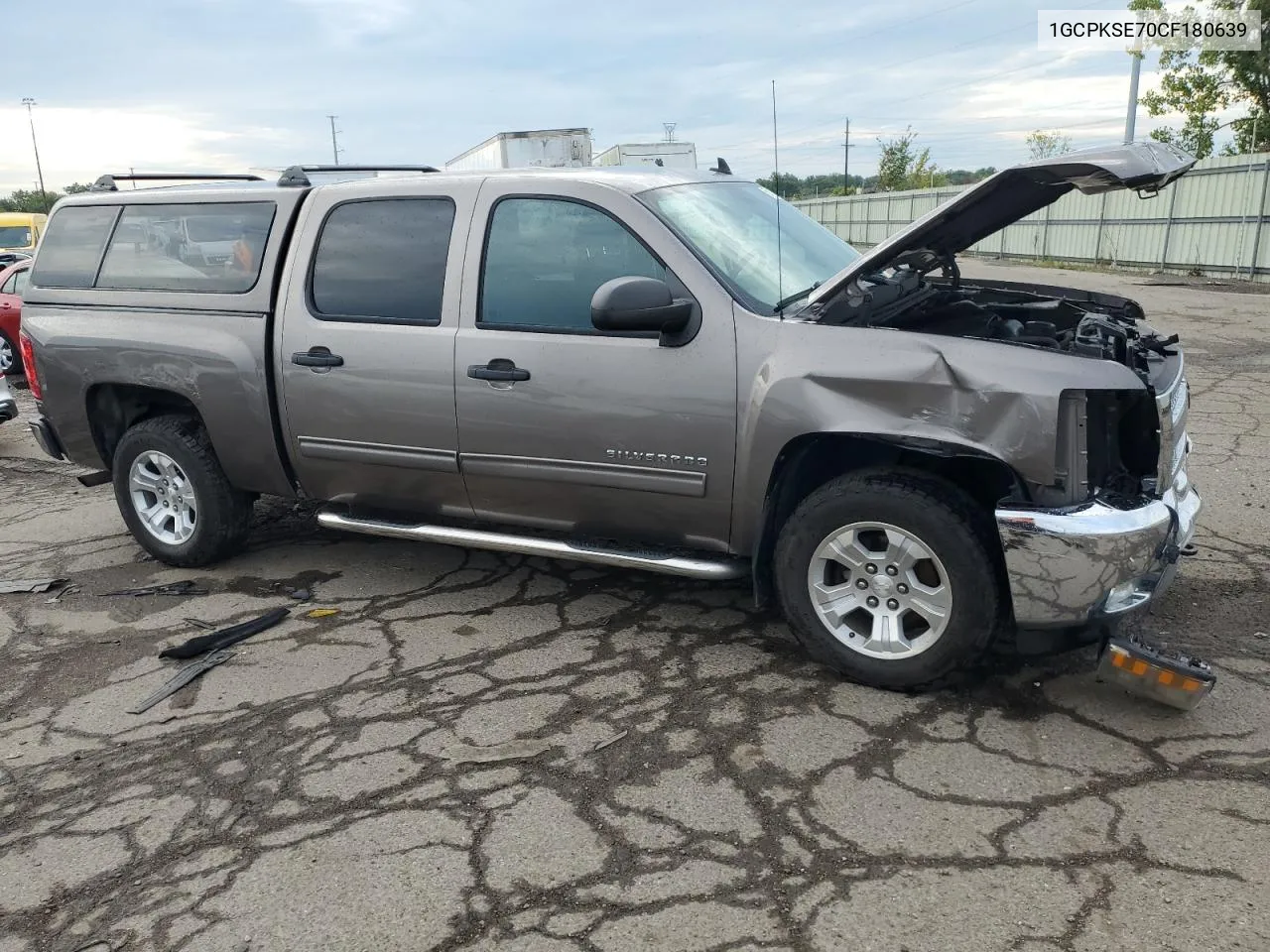 2012 Chevrolet Silverado K1500 Lt VIN: 1GCPKSE70CF180639 Lot: 69106344