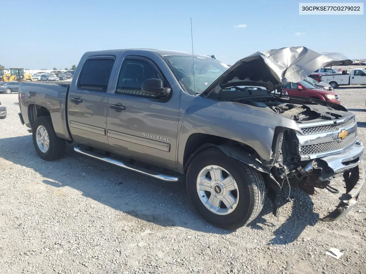 2012 Chevrolet Silverado K1500 Lt VIN: 3GCPKSE77CG279022 Lot: 69182824