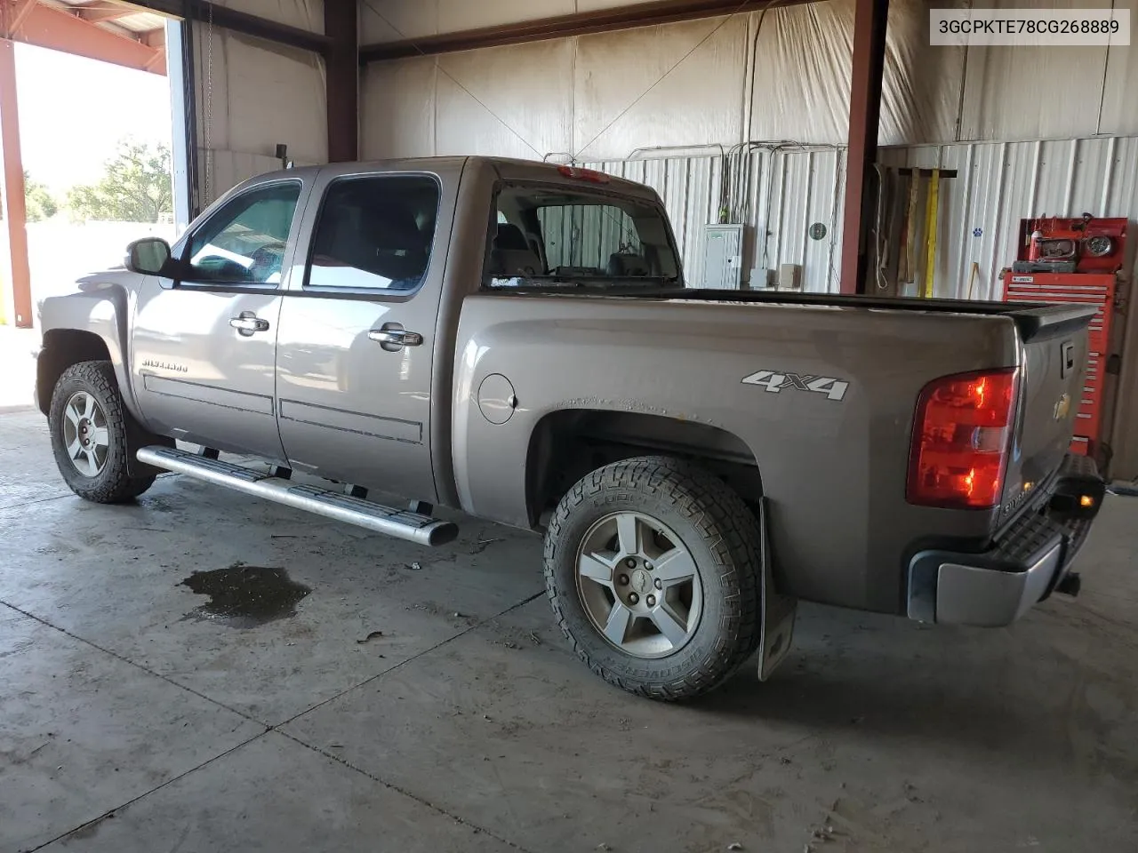 2012 Chevrolet Silverado K1500 Ltz VIN: 3GCPKTE78CG268889 Lot: 69223104