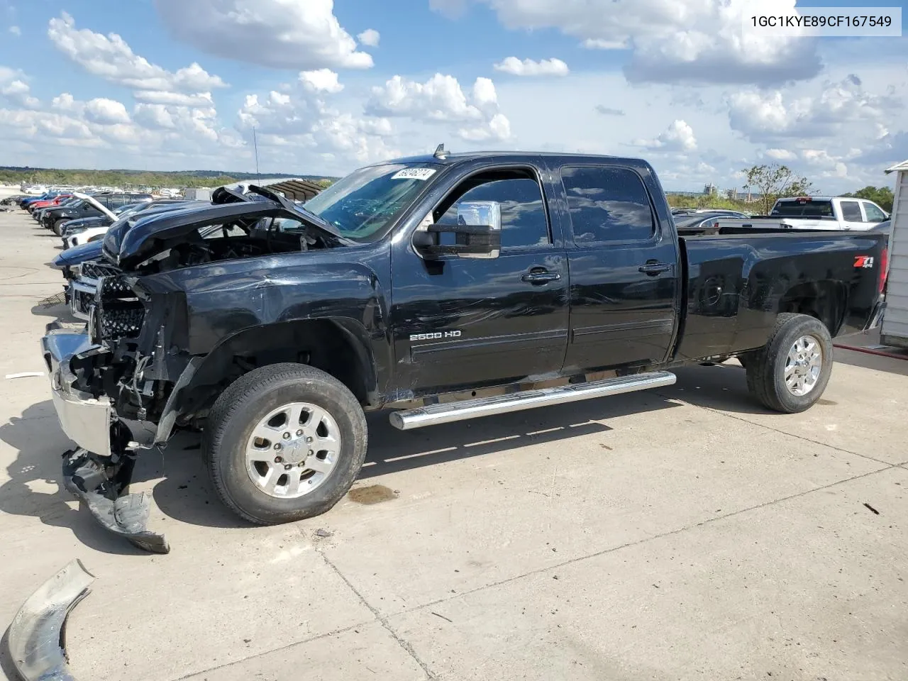 2012 Chevrolet Silverado K2500 Heavy Duty Ltz VIN: 1GC1KYE89CF167549 Lot: 69246274