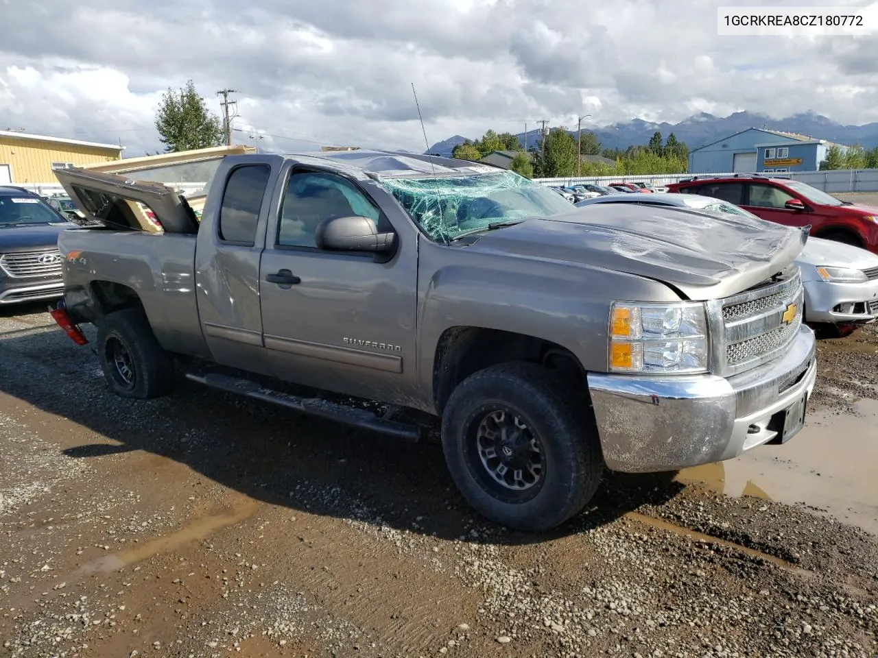 2012 Chevrolet Silverado K1500 Ls VIN: 1GCRKREA8CZ180772 Lot: 69509634