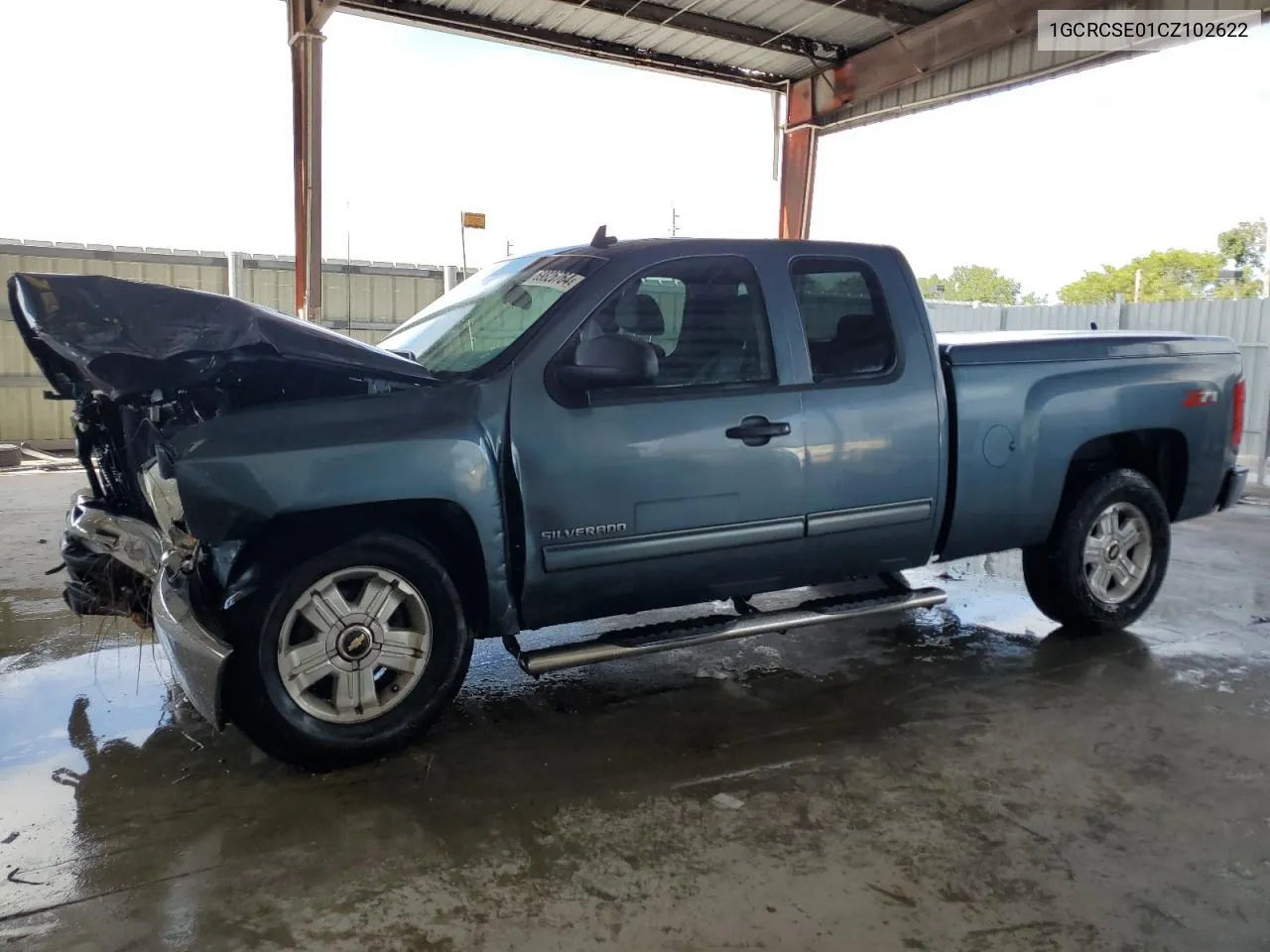 1GCRCSE01CZ102622 2012 Chevrolet Silverado C1500 Lt