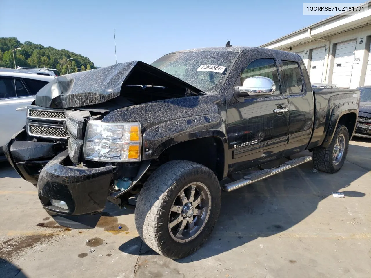 2012 Chevrolet Silverado K1500 Lt VIN: 1GCRKSE71CZ181791 Lot: 70004864