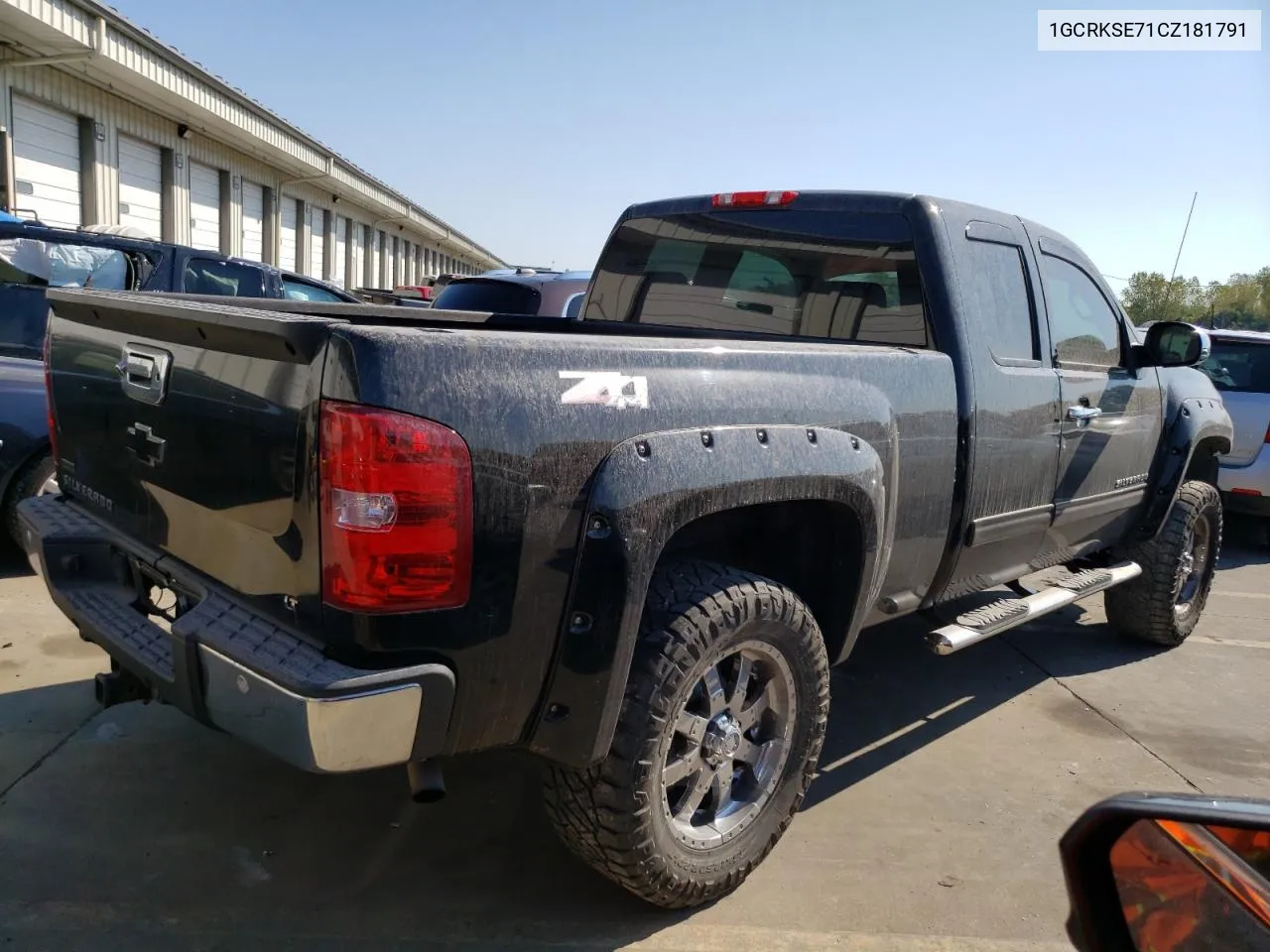 2012 Chevrolet Silverado K1500 Lt VIN: 1GCRKSE71CZ181791 Lot: 70004864