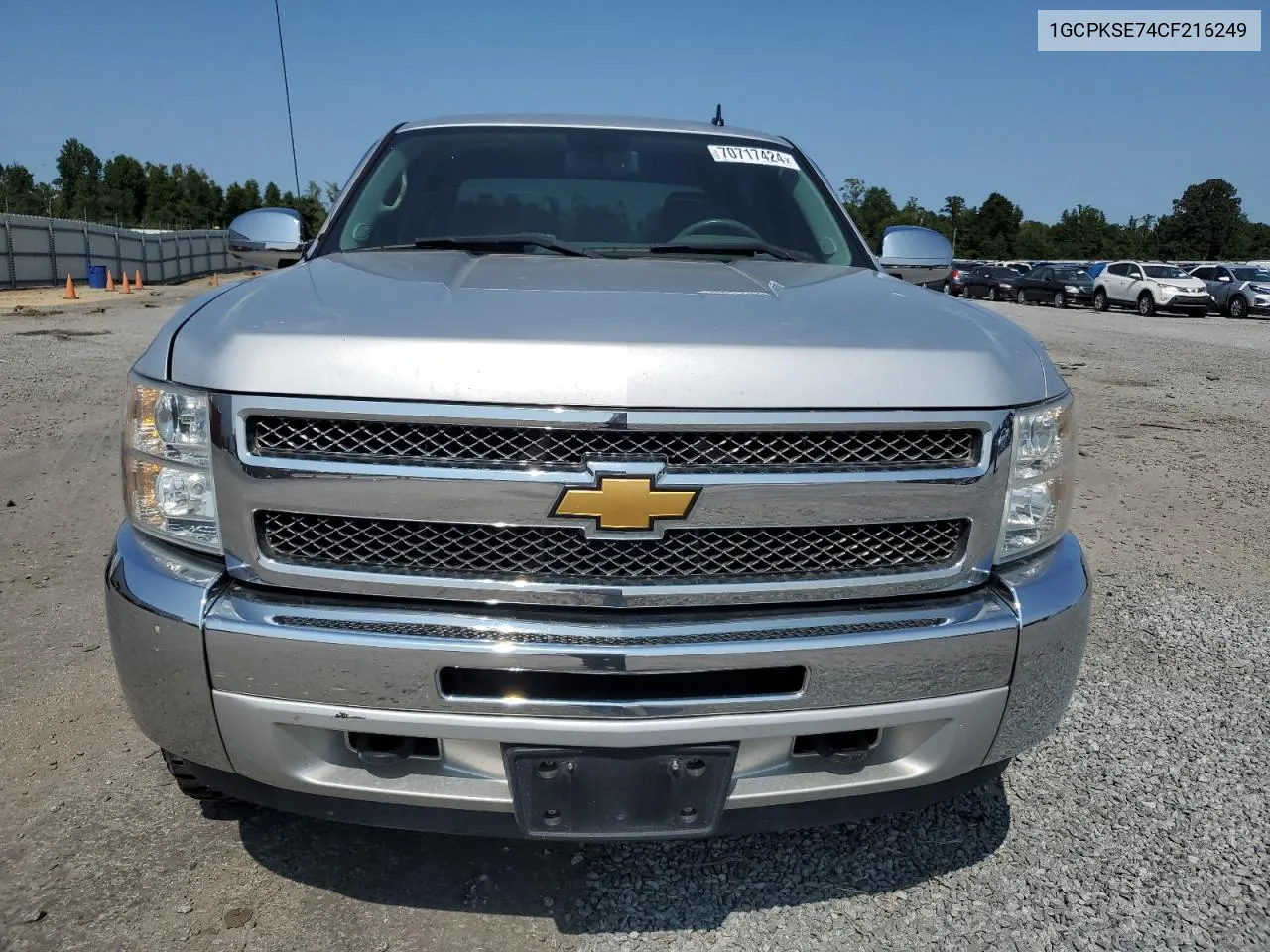 1GCPKSE74CF216249 2012 Chevrolet Silverado K1500 Lt