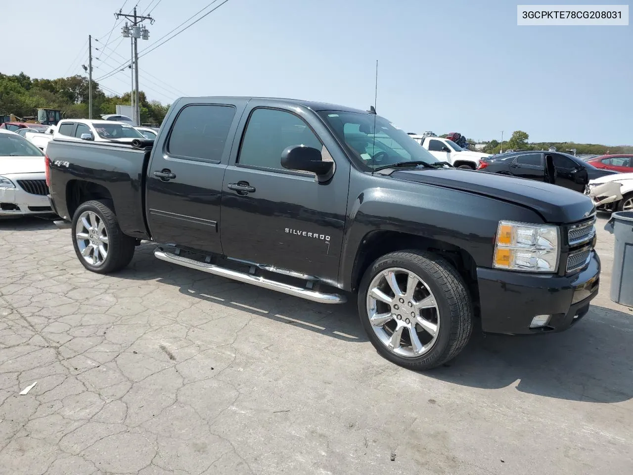 2012 Chevrolet Silverado K1500 Ltz VIN: 3GCPKTE78CG208031 Lot: 70741704