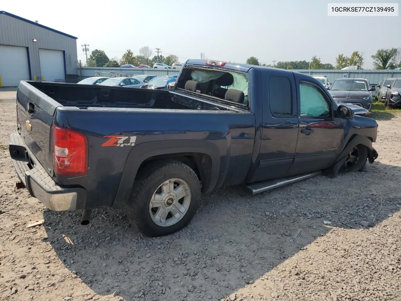 2012 Chevrolet Silverado K1500 Lt VIN: 1GCRKSE77CZ139495 Lot: 70924654