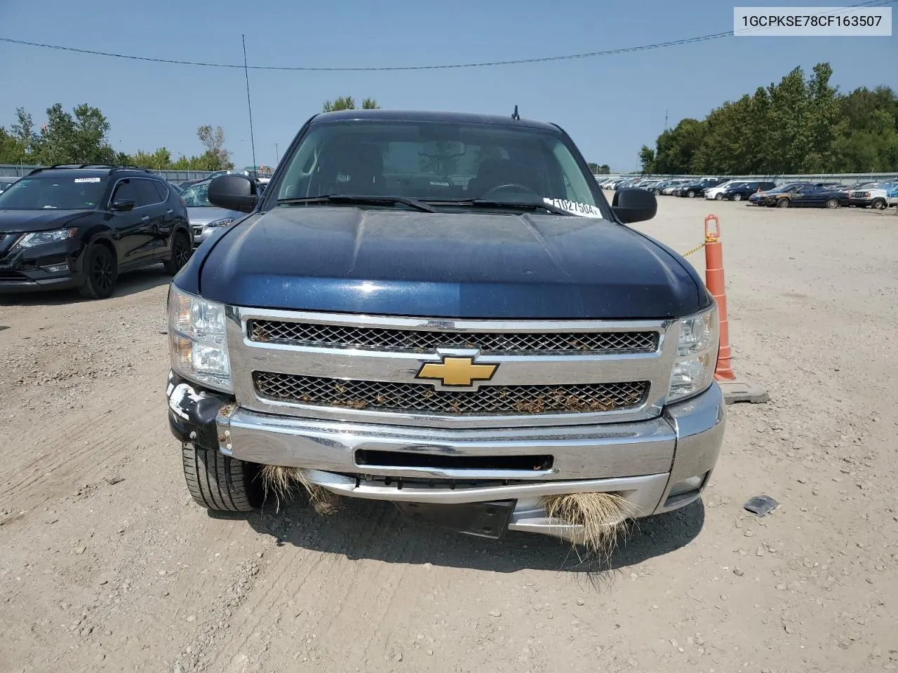 2012 Chevrolet Silverado K1500 Lt VIN: 1GCPKSE78CF163507 Lot: 71027504