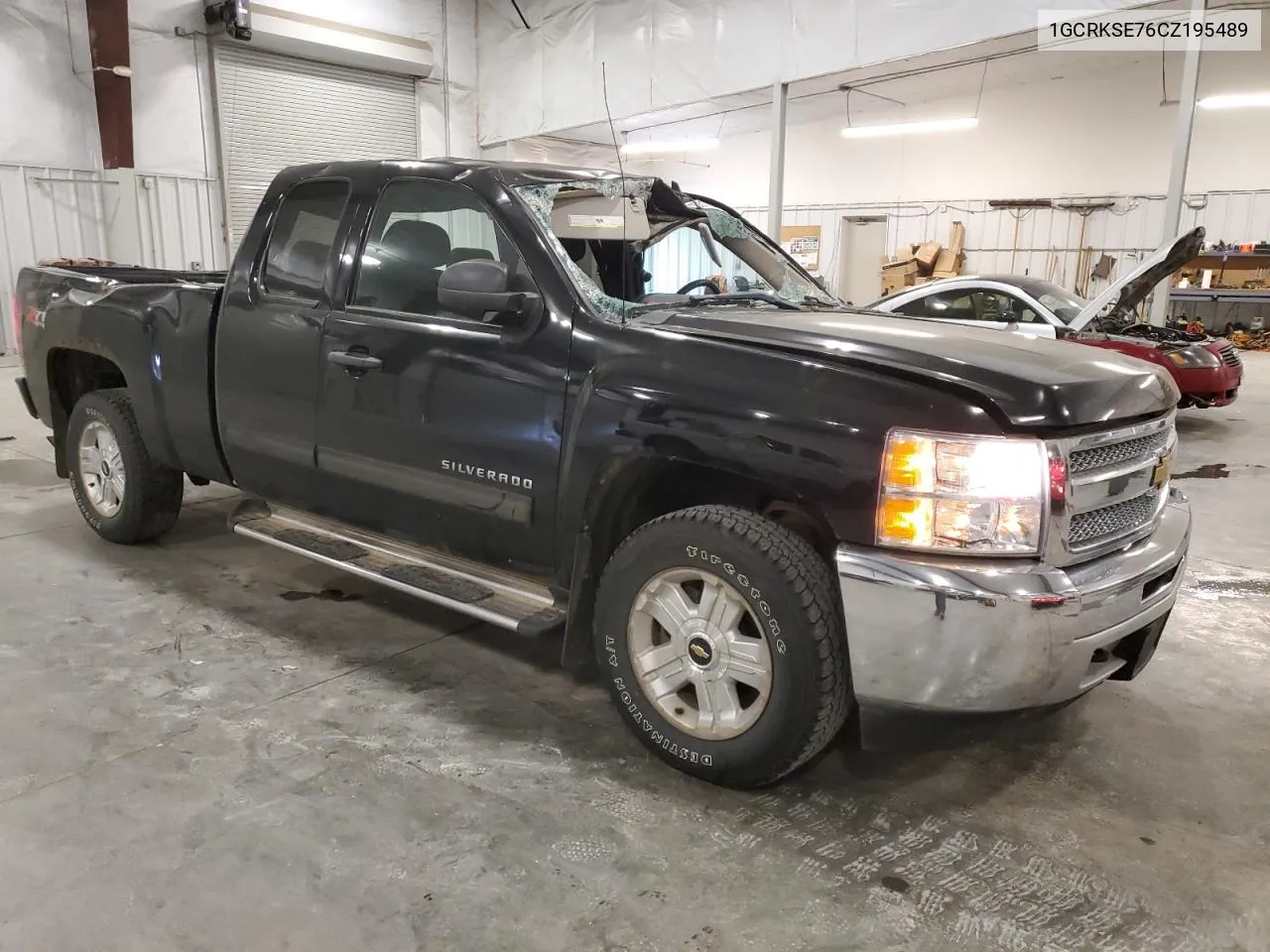 2012 Chevrolet Silverado K1500 Lt VIN: 1GCRKSE76CZ195489 Lot: 71031704