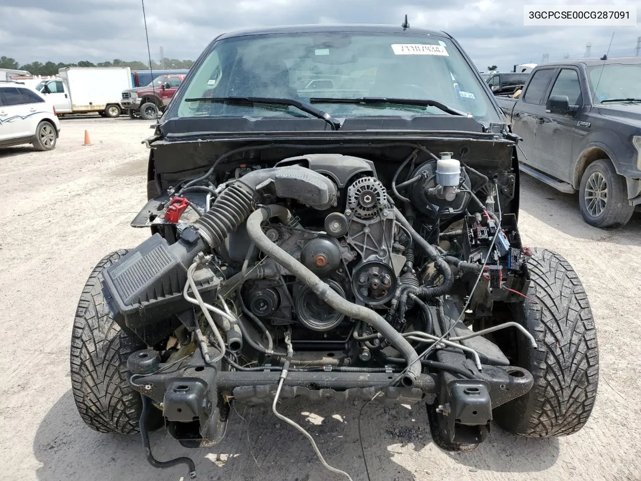 2012 Chevrolet Silverado C1500 Lt VIN: 3GCPCSE00CG287091 Lot: 71107934