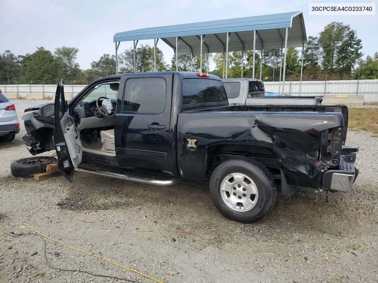 2012 Chevrolet Silverado C1500 Lt VIN: 3GCPCSEA4CG233740 Lot: 71202174