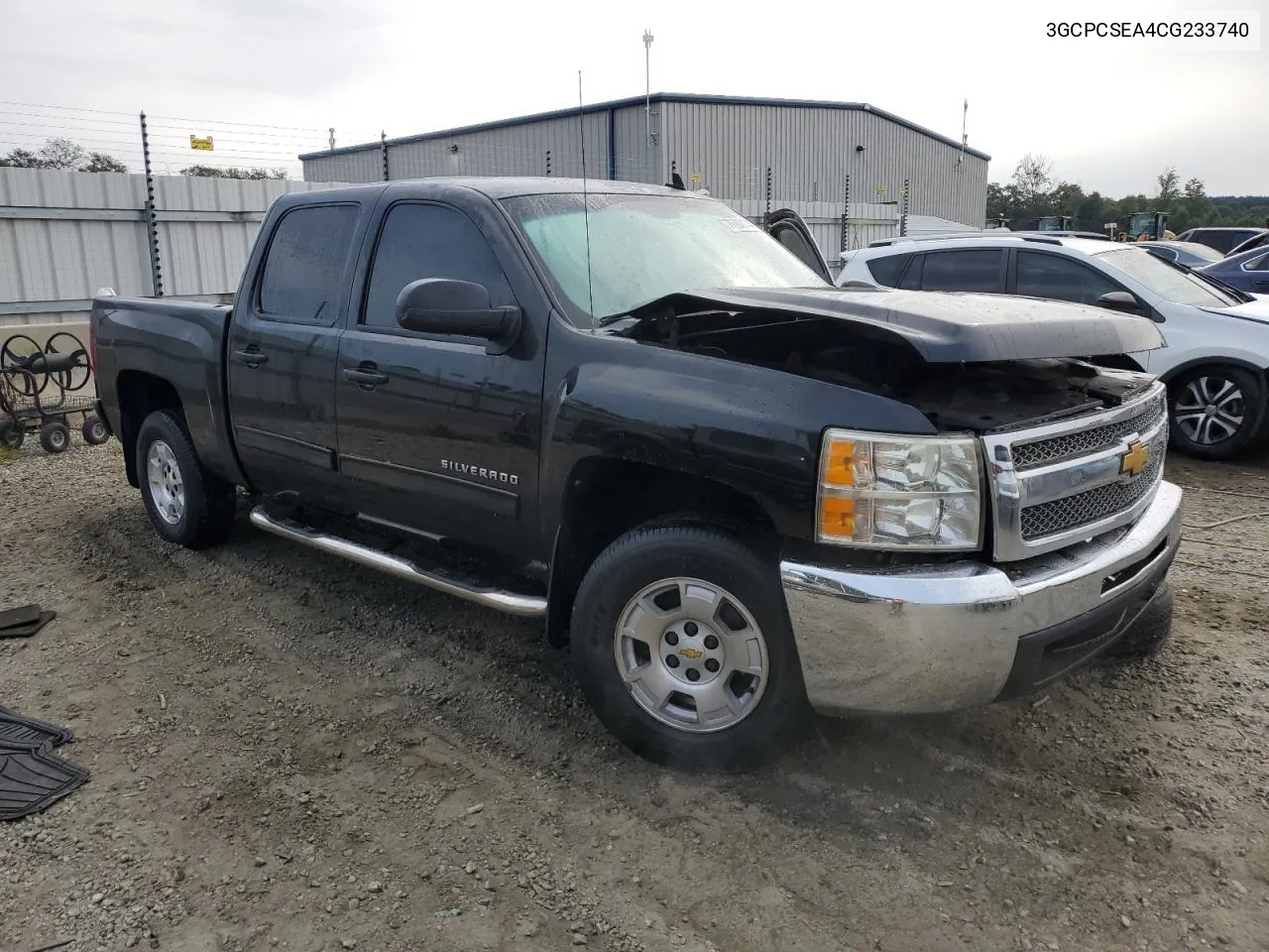 2012 Chevrolet Silverado C1500 Lt VIN: 3GCPCSEA4CG233740 Lot: 71202174