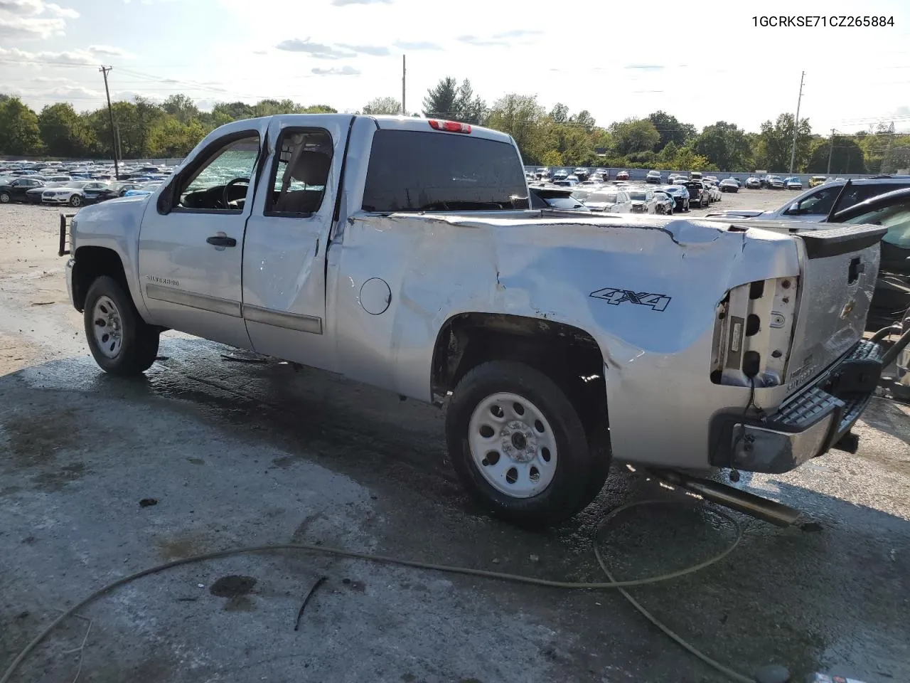 2012 Chevrolet Silverado K1500 Lt VIN: 1GCRKSE71CZ265884 Lot: 71270664