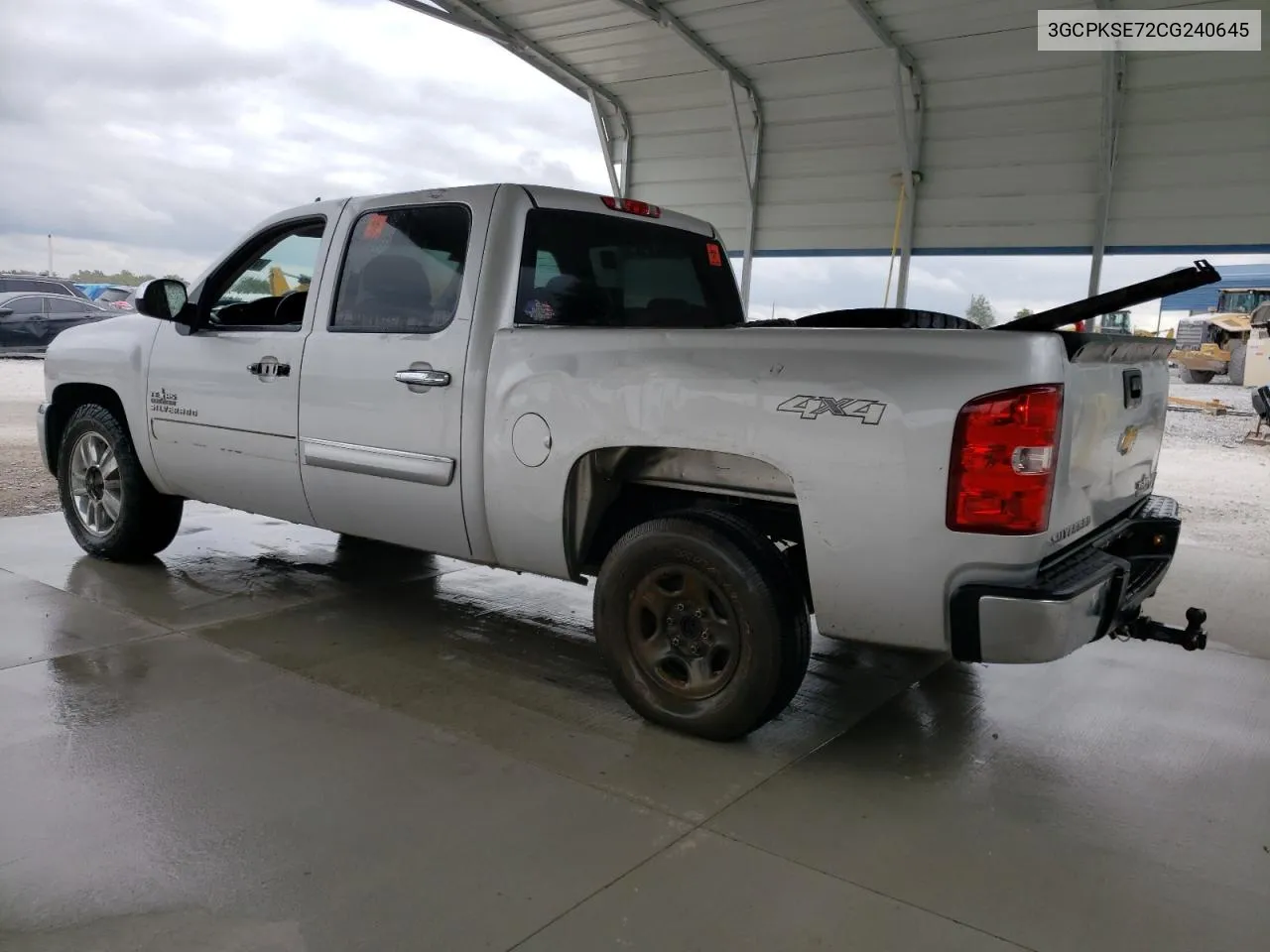 2012 Chevrolet Silverado K1500 Lt VIN: 3GCPKSE72CG240645 Lot: 71464474