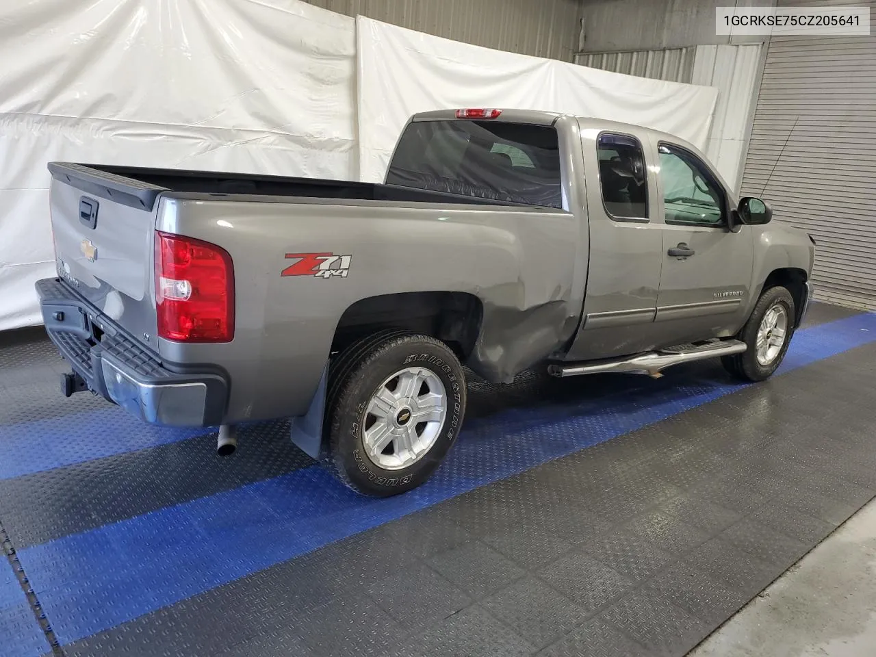 2012 Chevrolet Silverado K1500 Lt VIN: 1GCRKSE75CZ205641 Lot: 71570154