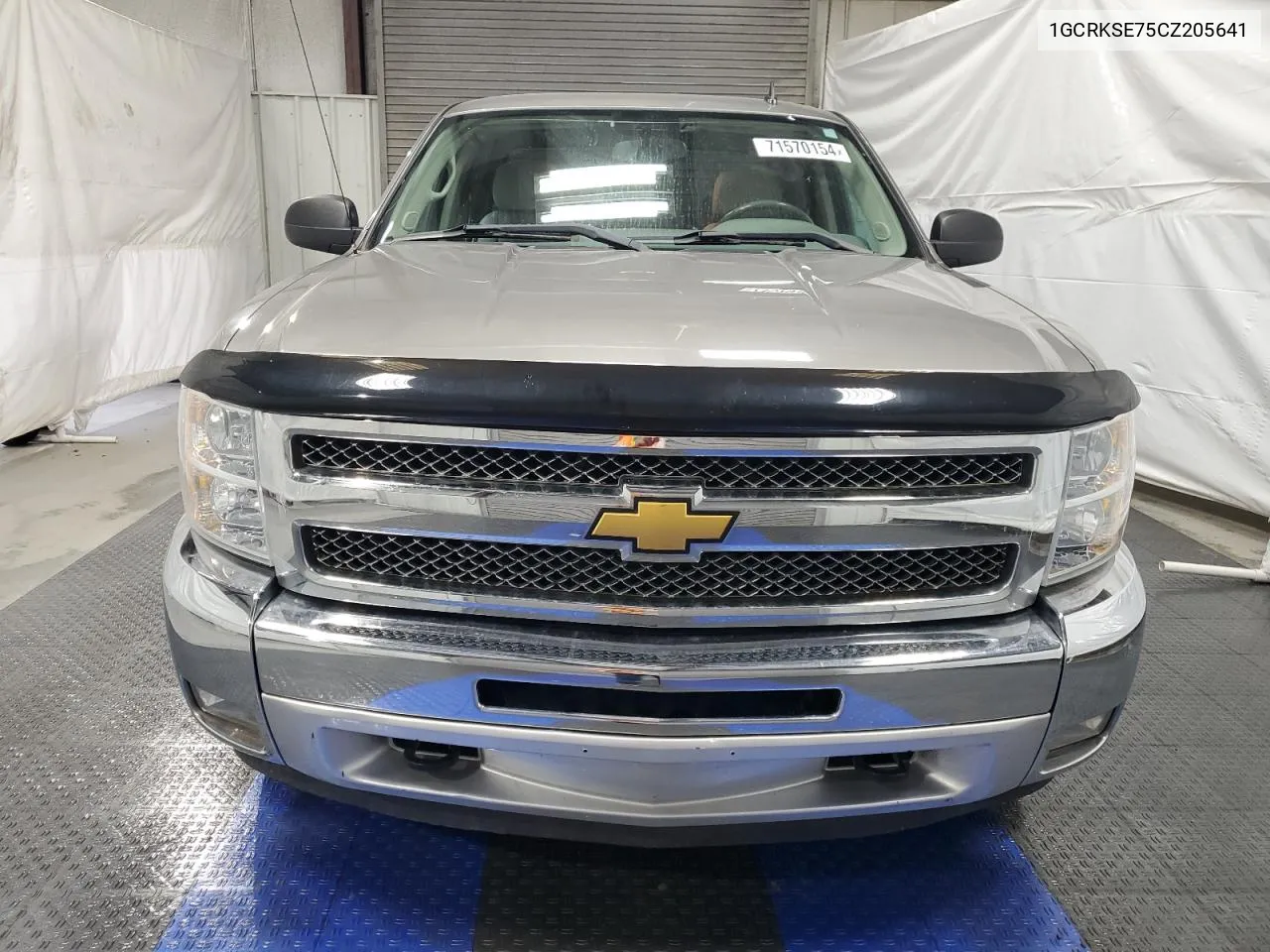 2012 Chevrolet Silverado K1500 Lt VIN: 1GCRKSE75CZ205641 Lot: 71570154