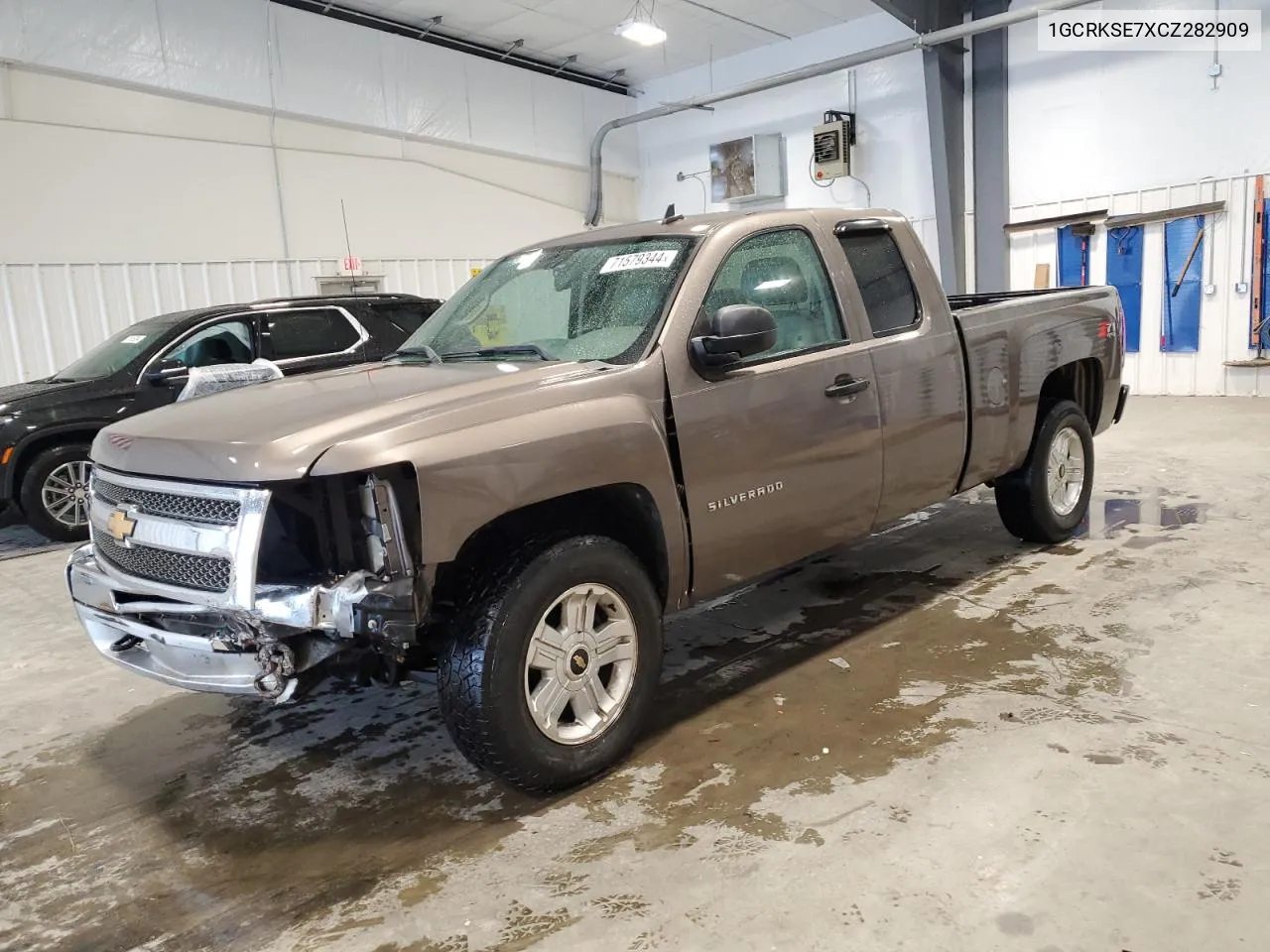 2012 Chevrolet Silverado K1500 Lt VIN: 1GCRKSE7XCZ282909 Lot: 71579344