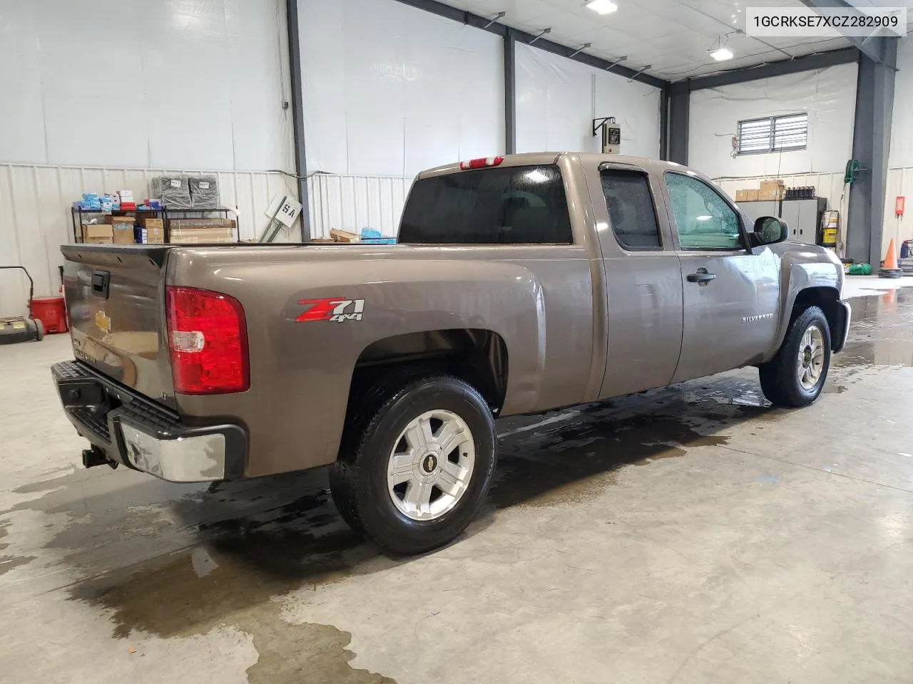 2012 Chevrolet Silverado K1500 Lt VIN: 1GCRKSE7XCZ282909 Lot: 71579344