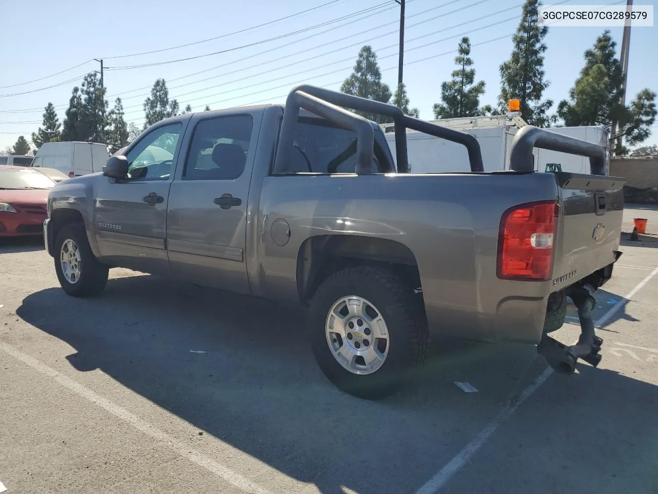 3GCPCSE07CG289579 2012 Chevrolet Silverado C1500 Lt