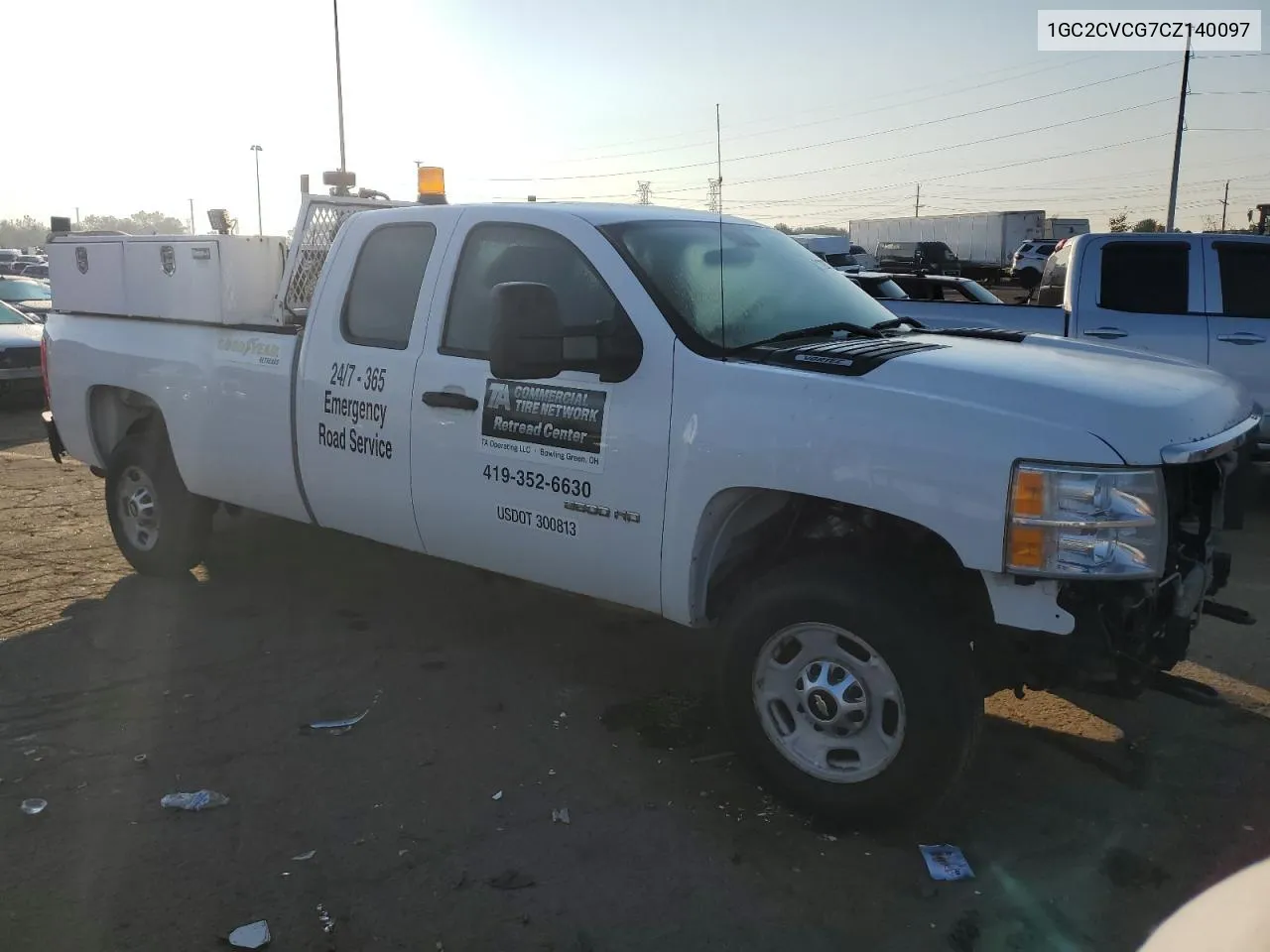 2012 Chevrolet Silverado C2500 Heavy Duty VIN: 1GC2CVCG7CZ140097 Lot: 71728724