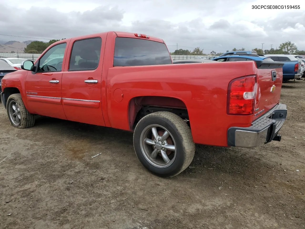 2012 Chevrolet Silverado C1500 Lt VIN: 3GCPCSE08CG159455 Lot: 71794324