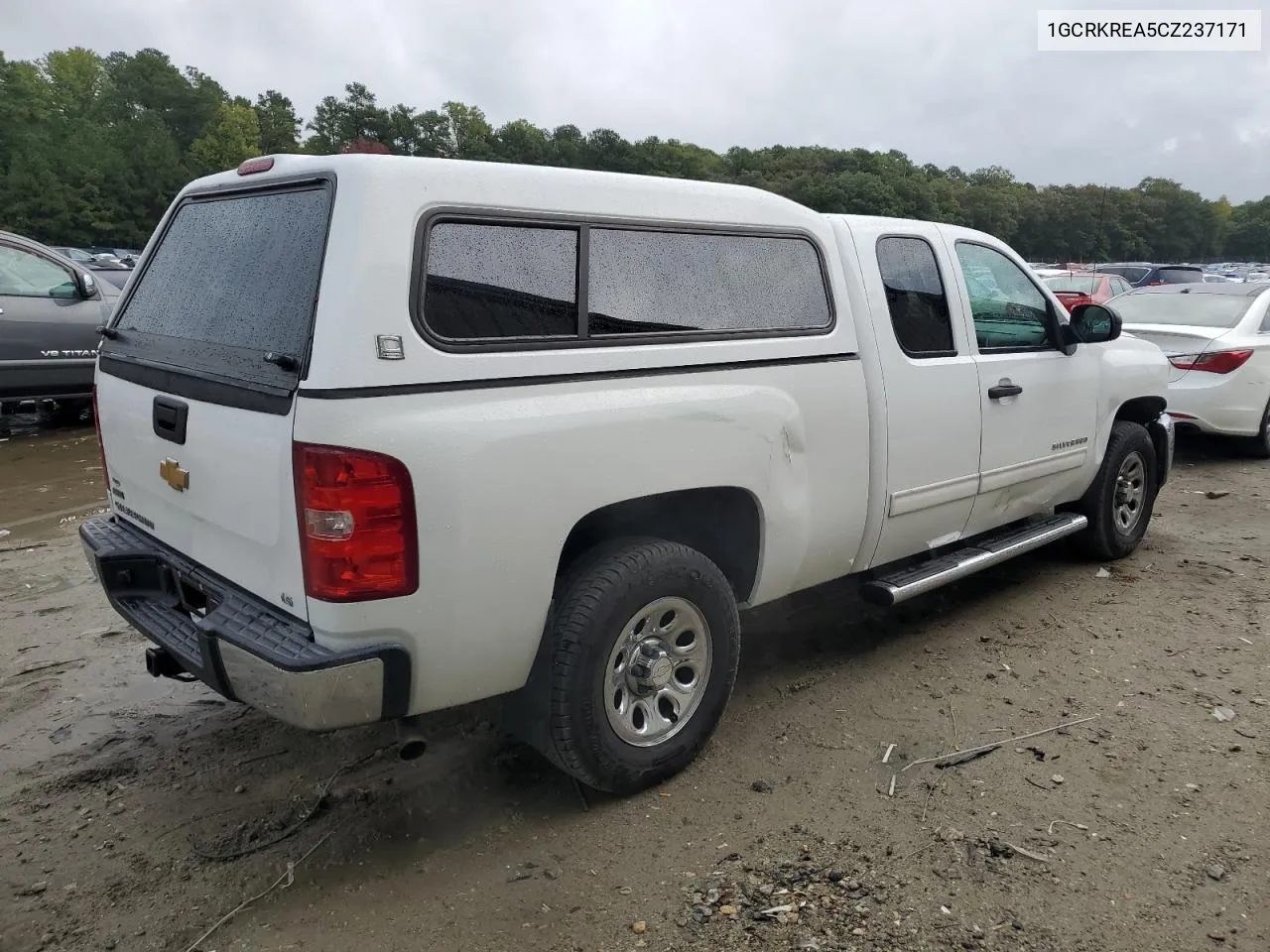 2012 Chevrolet Silverado K1500 Ls VIN: 1GCRKREA5CZ237171 Lot: 71927634