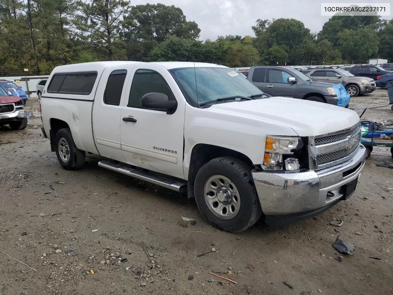 2012 Chevrolet Silverado K1500 Ls VIN: 1GCRKREA5CZ237171 Lot: 71927634