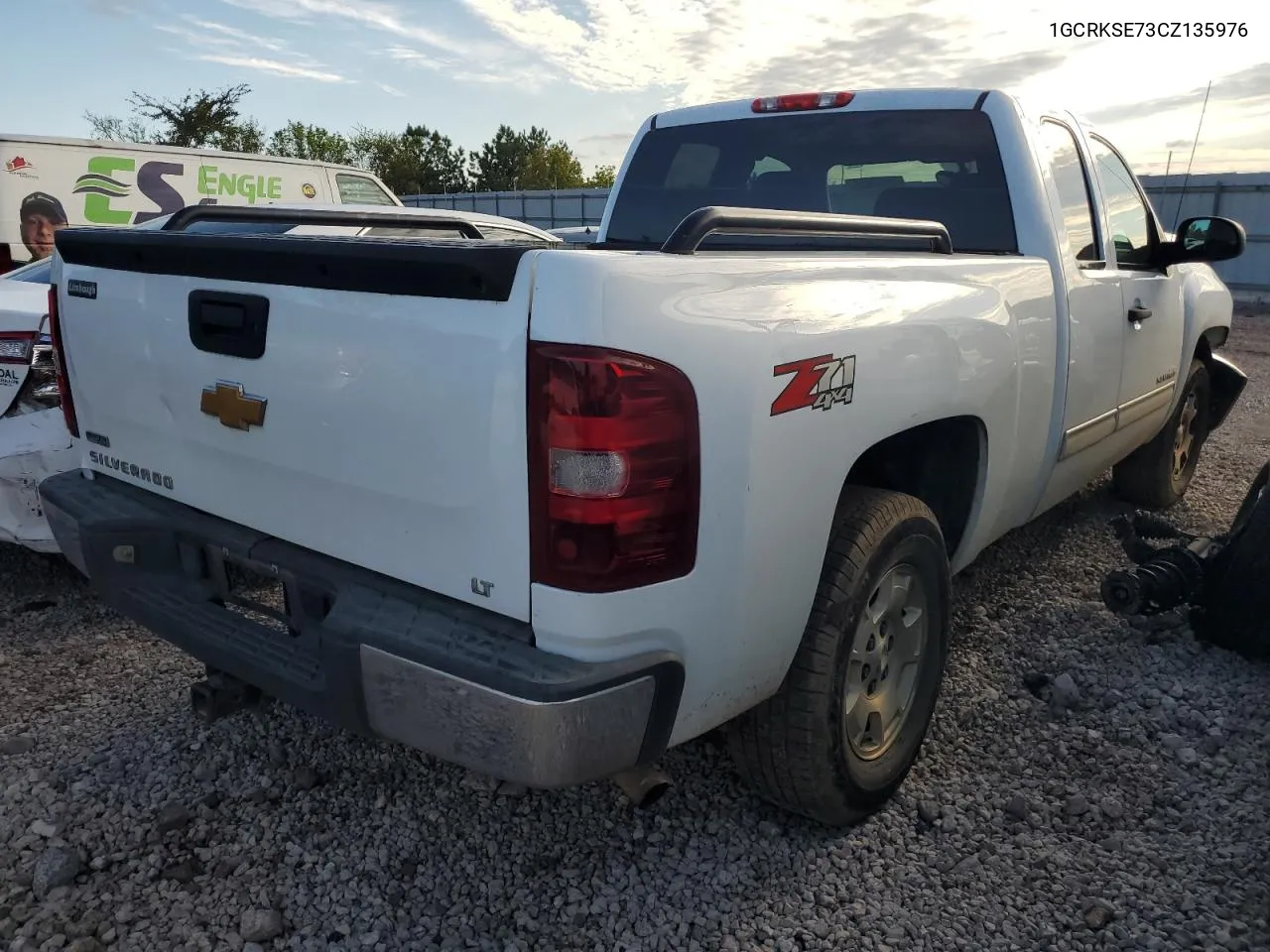 2012 Chevrolet Silverado K1500 Lt VIN: 1GCRKSE73CZ135976 Lot: 71932294